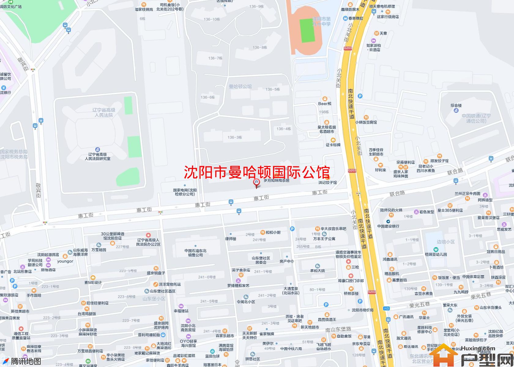 曼哈顿国际公馆小区 - 户型网