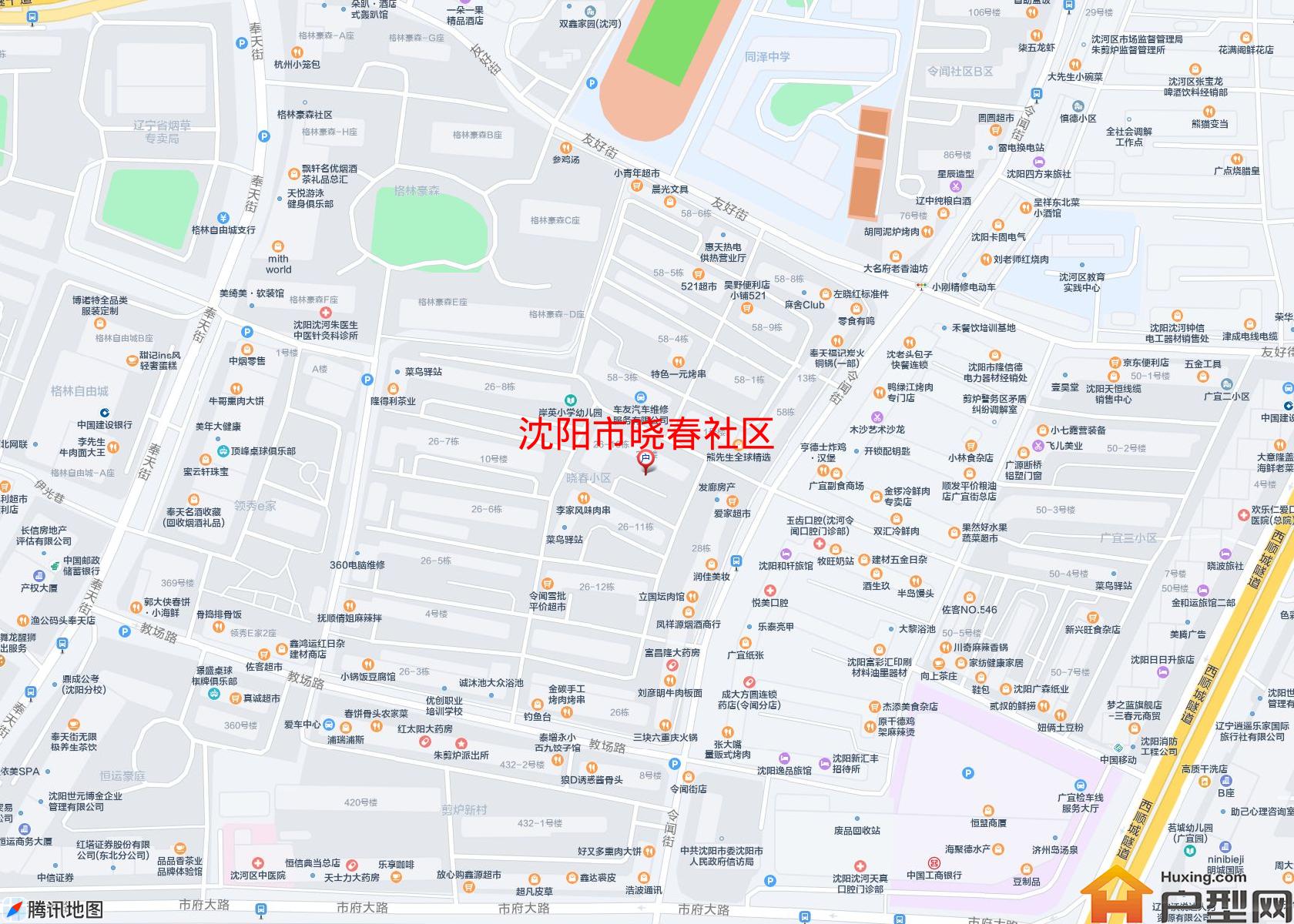 晓春社区小区 - 户型网