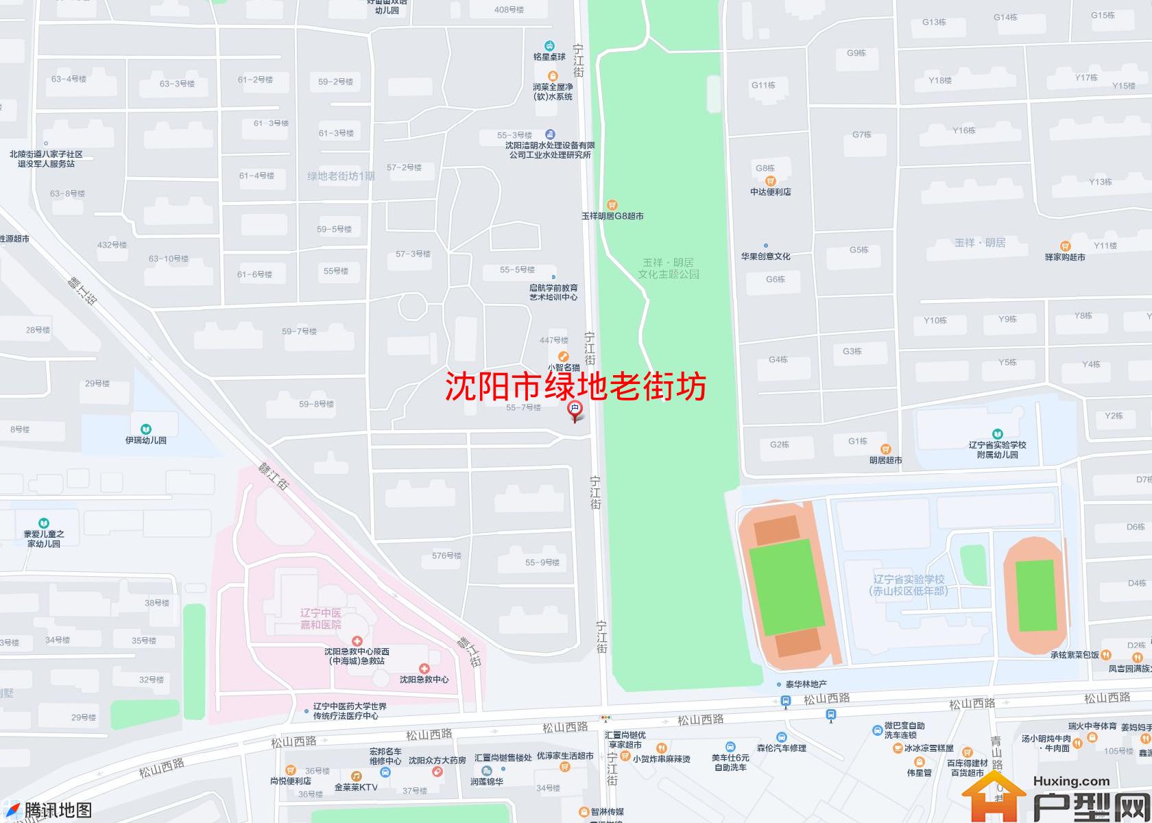 绿地老街坊小区 - 户型网