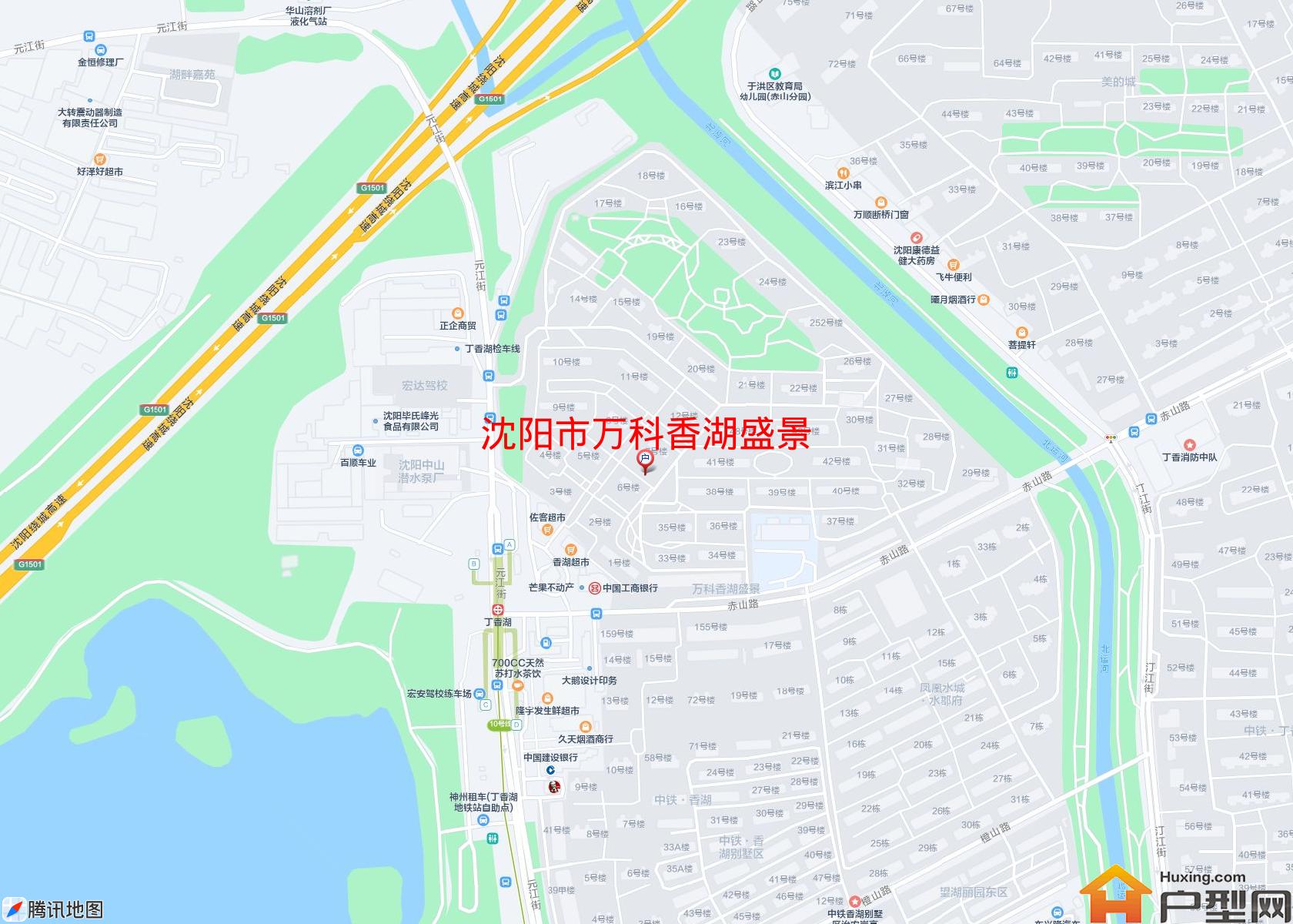 万科香湖盛景小区 - 户型网