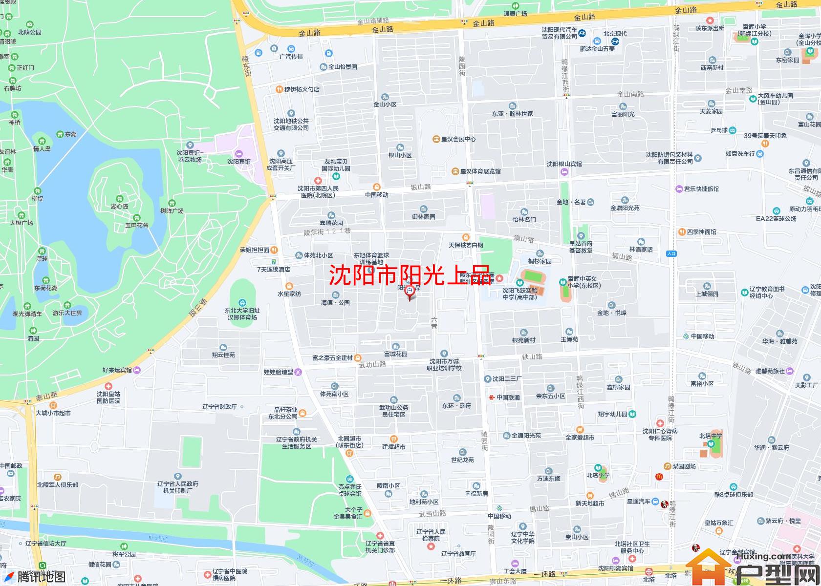 阳光上品小区 - 户型网