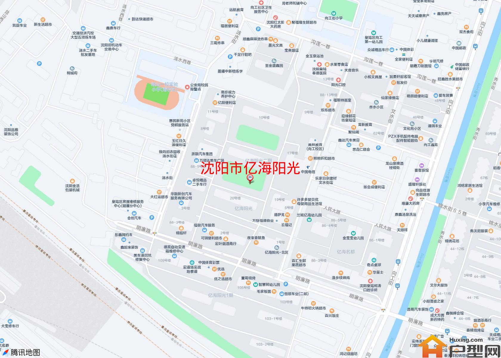 亿海阳光小区 - 户型网 亿海阳光小区 - 户型网