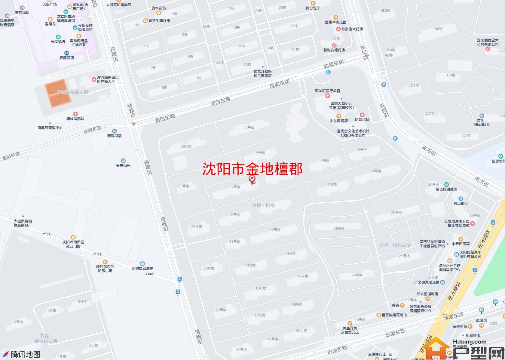 金地檀郡小区 - 户型网