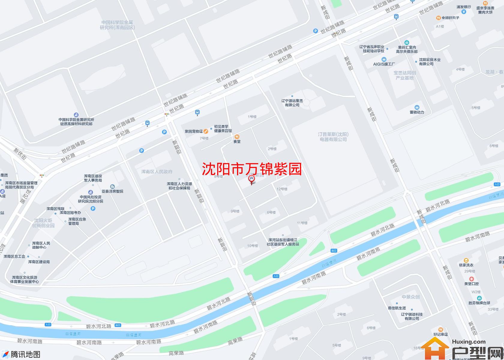 万锦紫园小区 - 户型网