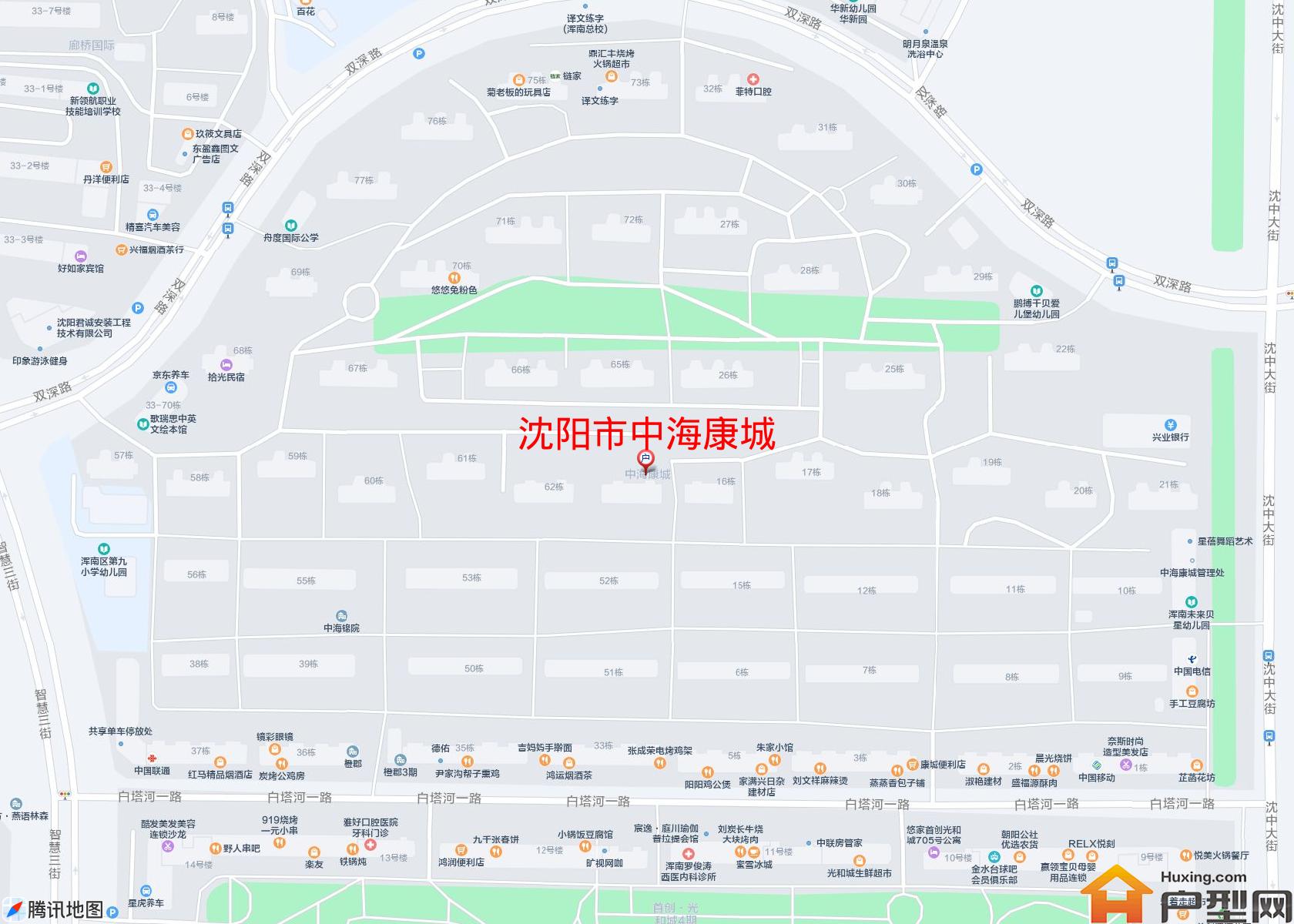 中海康城小区 - 户型网