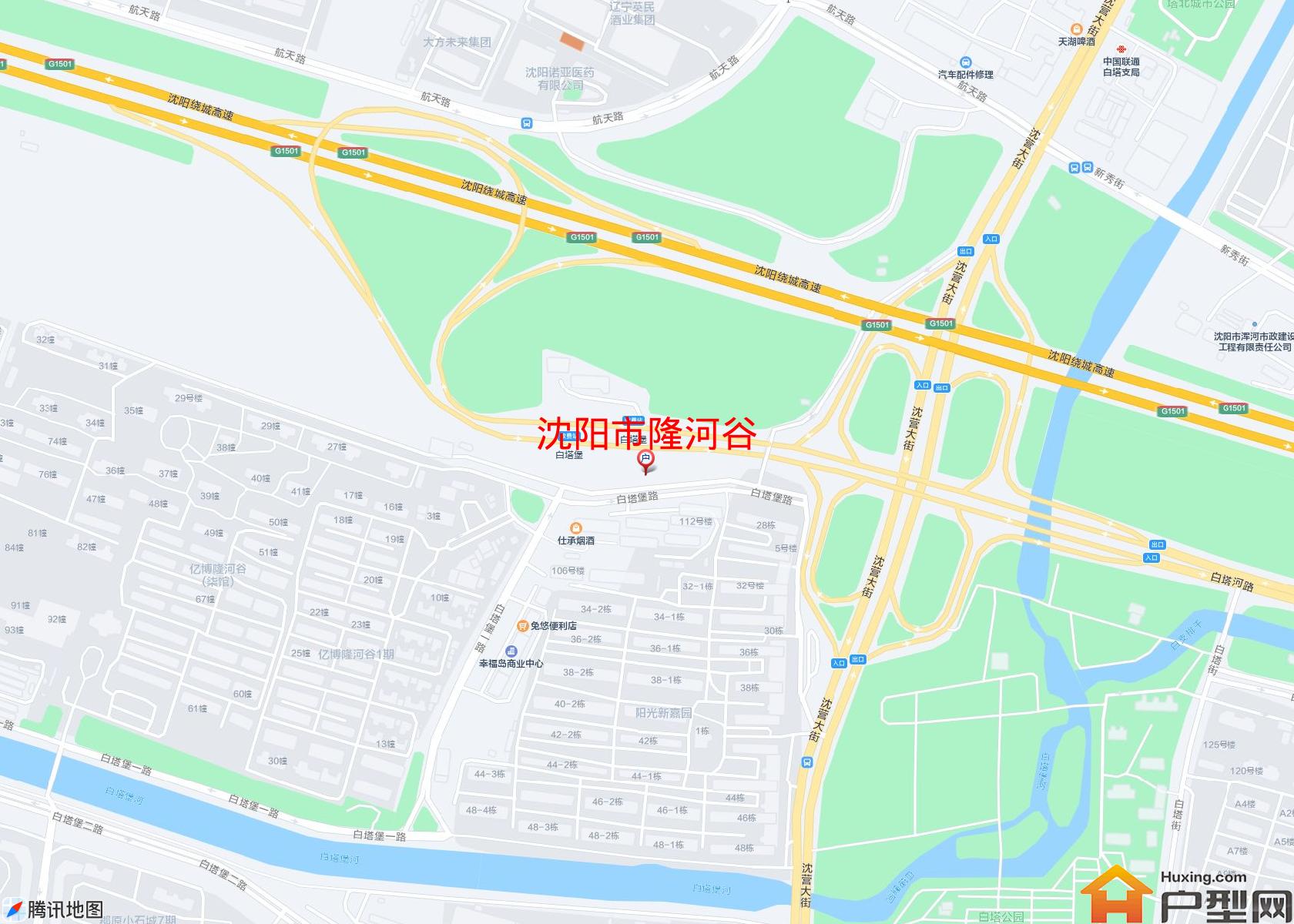 隆河谷小区 - 户型网 隆河谷小区 - 户型网