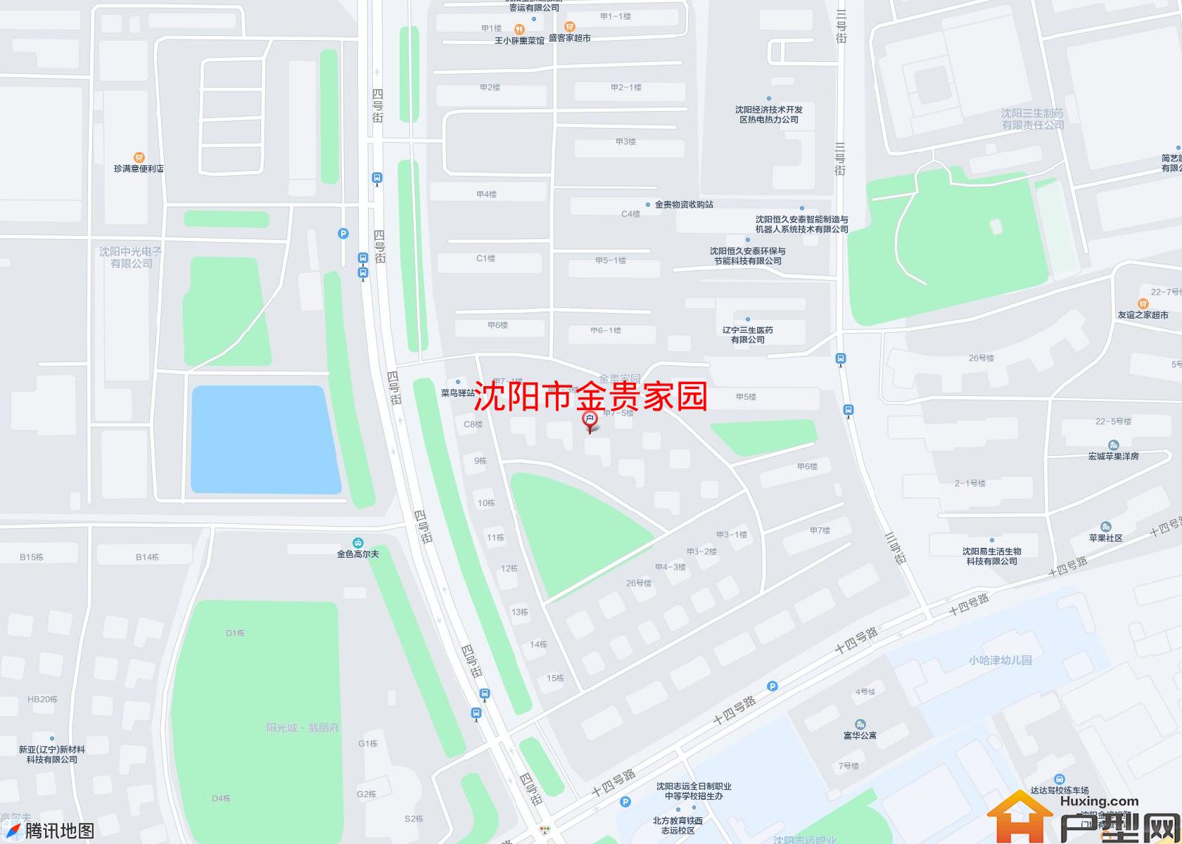 金贵家园小区 - 户型网