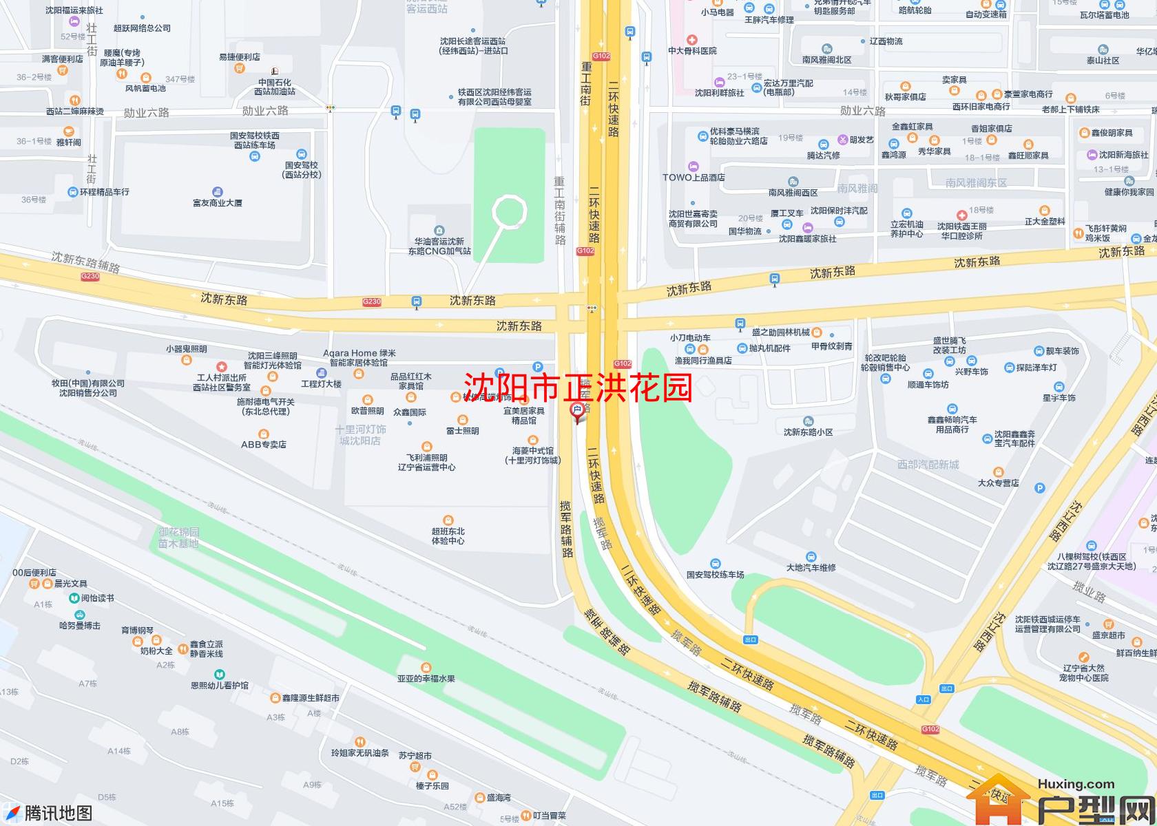 正洪花园小区 - 户型网