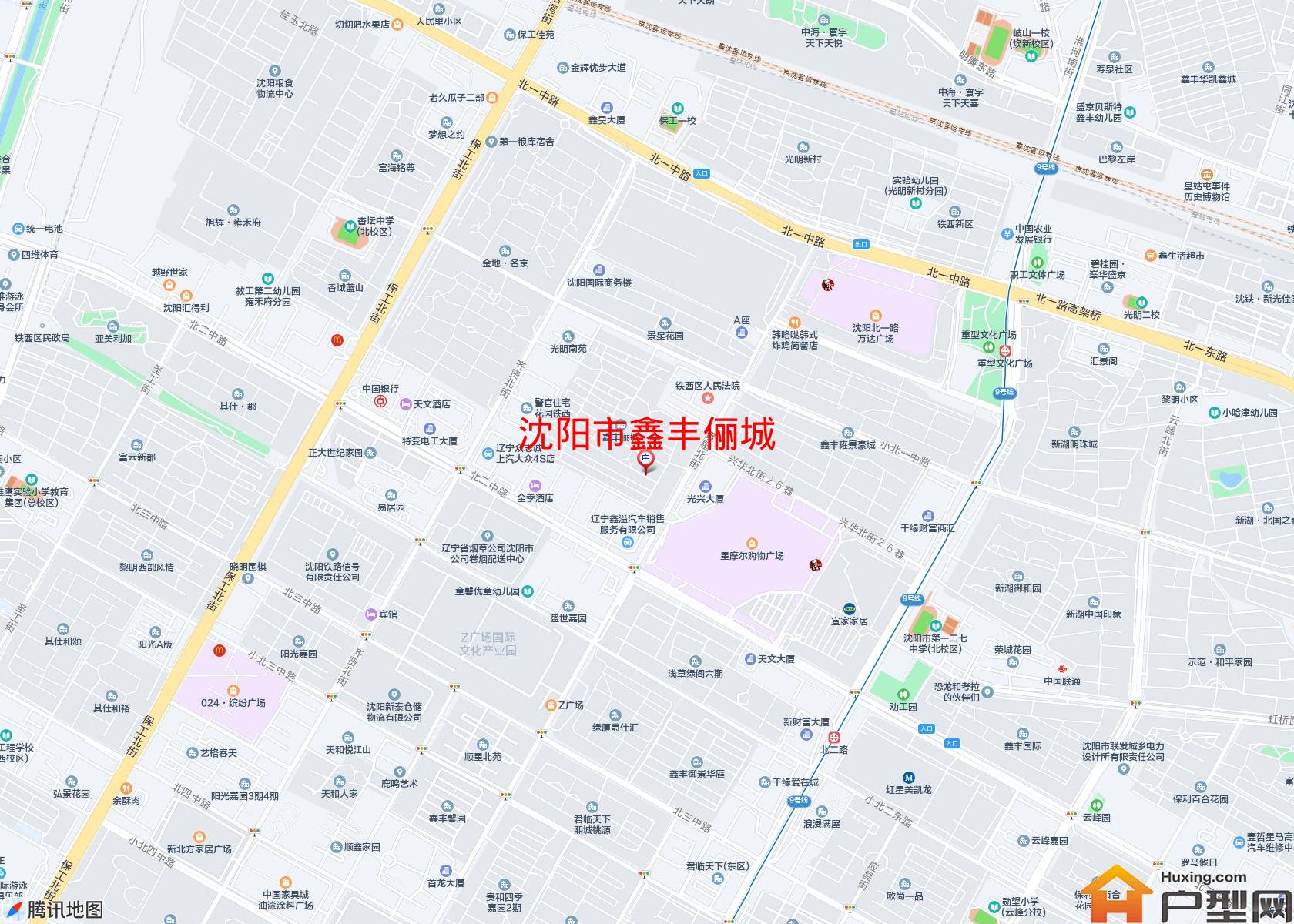 鑫丰俪城小区 - 户型网 鑫丰俪城小区 - 户型网
