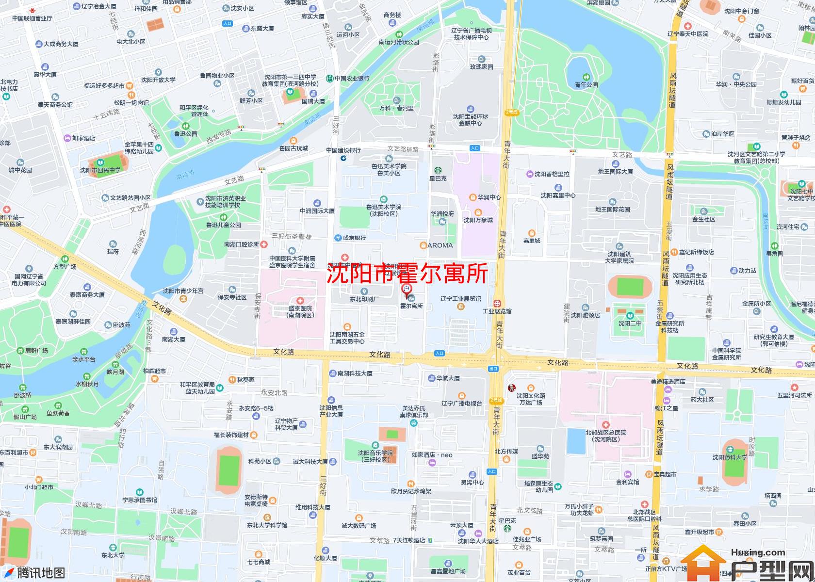 霍尔寓所小区 - 户型网