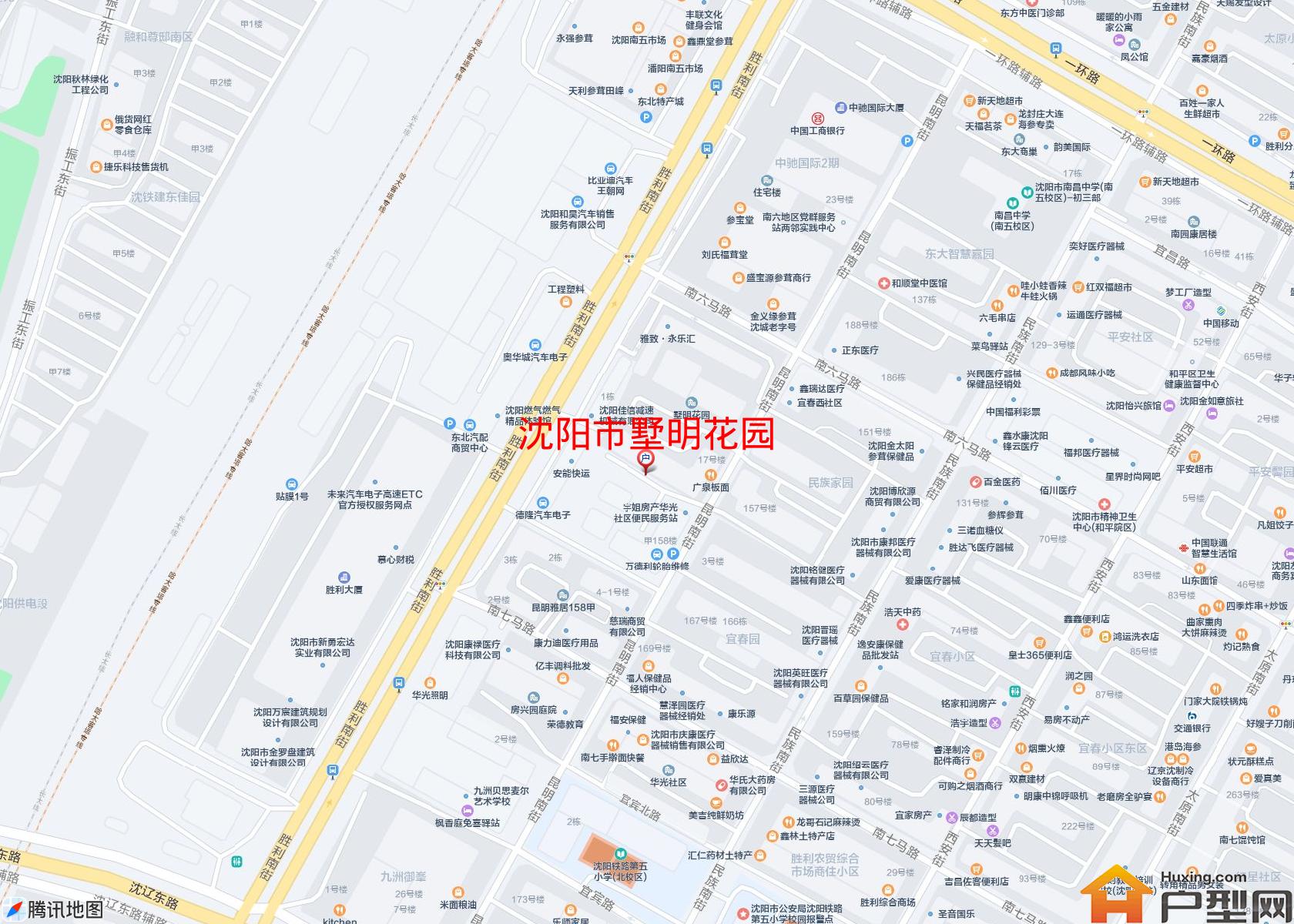 墅明花园小区 - 户型网