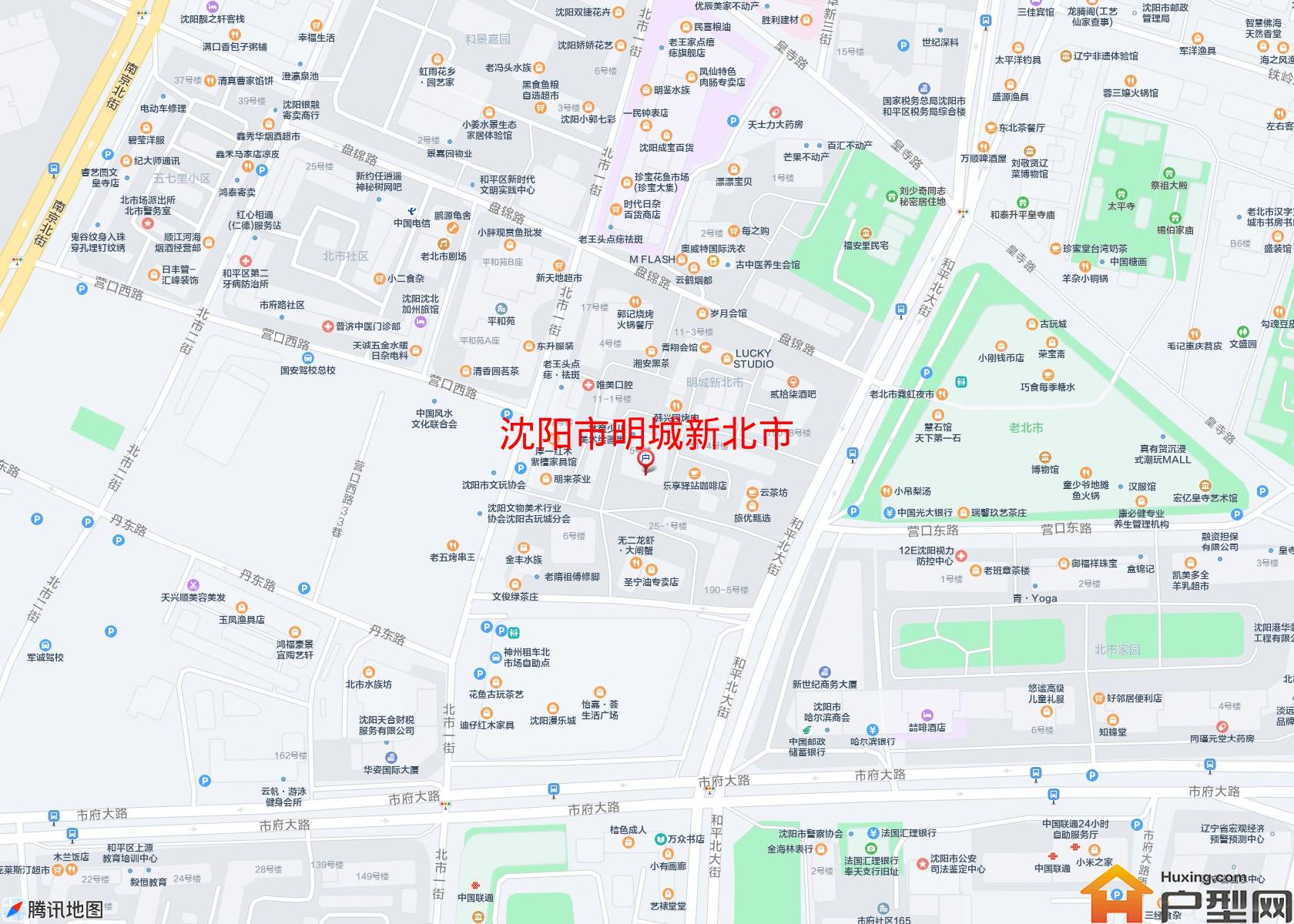 明城新北市小区 - 户型网
