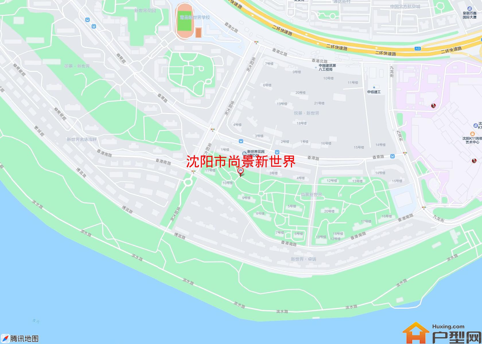 尚景新世界小区 - 户型网