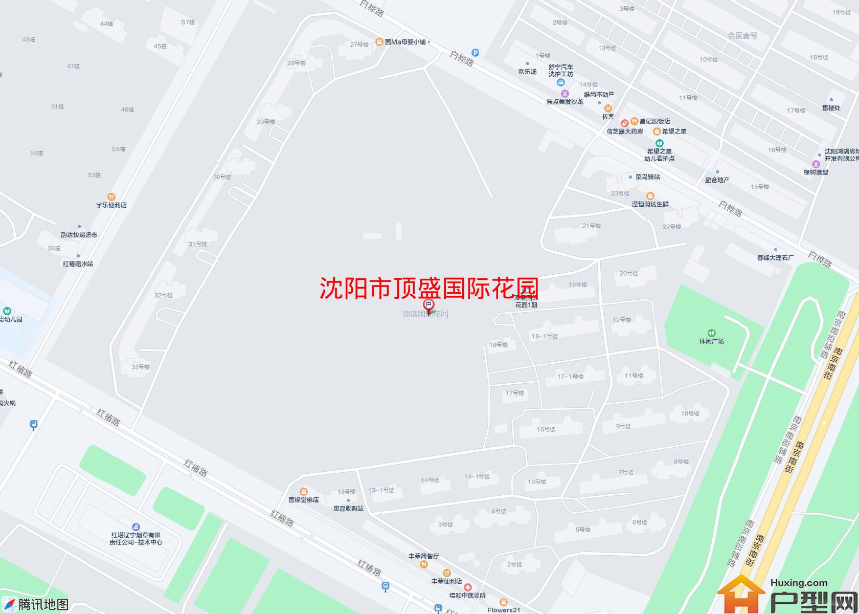 顶盛国际花园小区 - 户型网