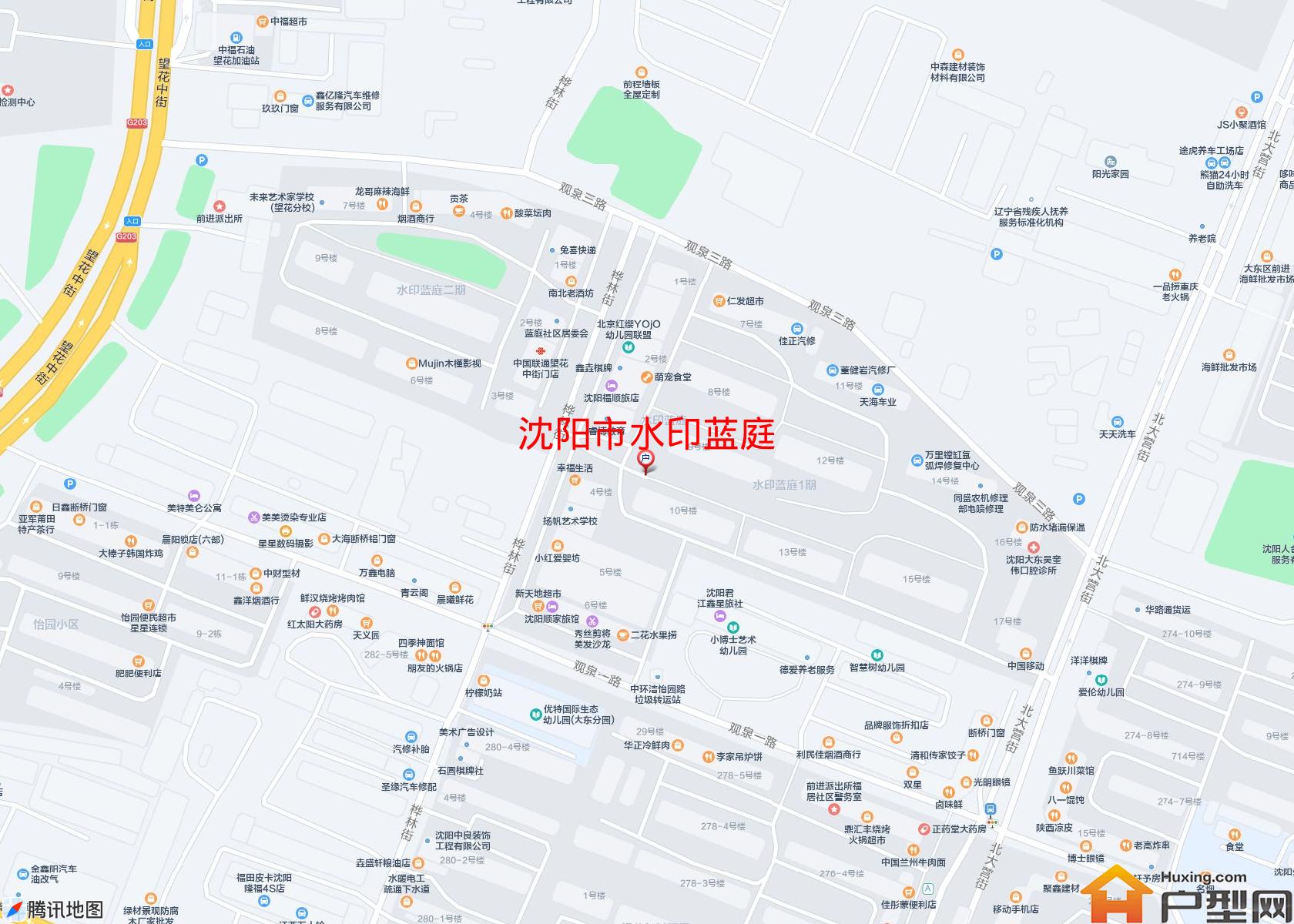 水印蓝庭小区 - 户型网