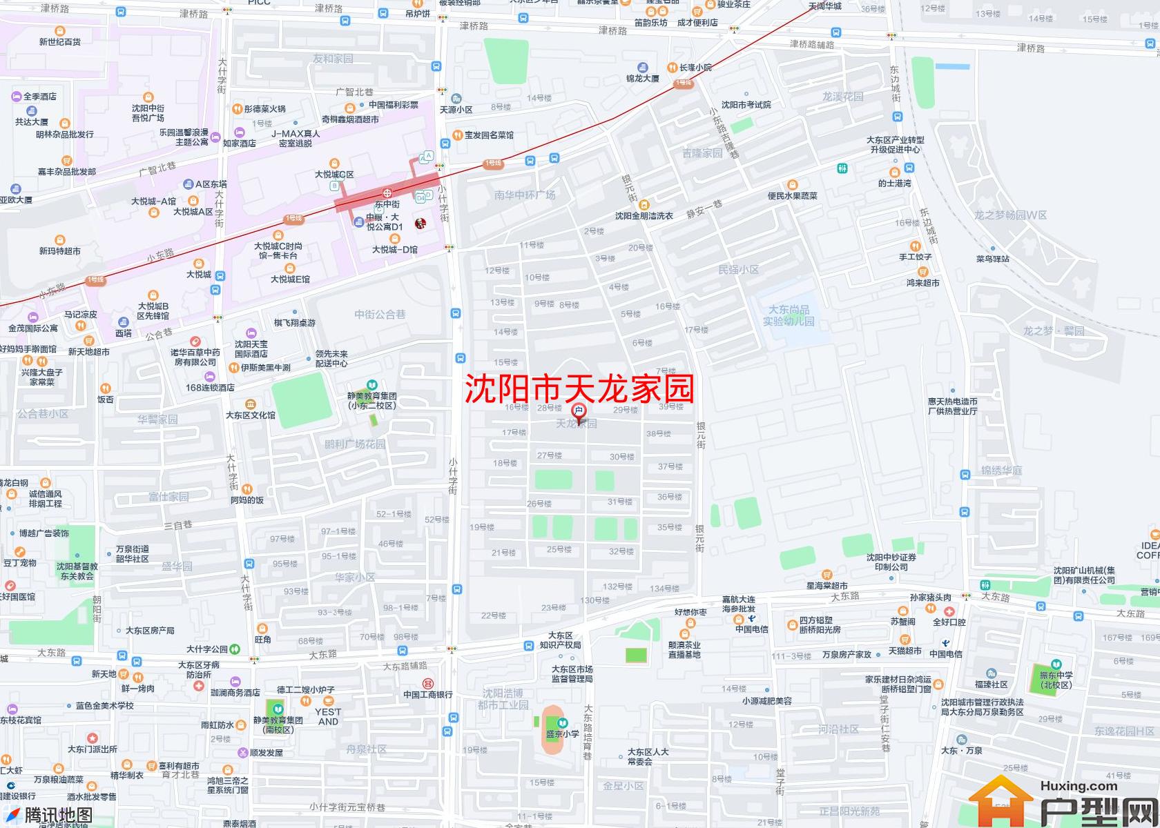 天龙家园小区 - 户型网