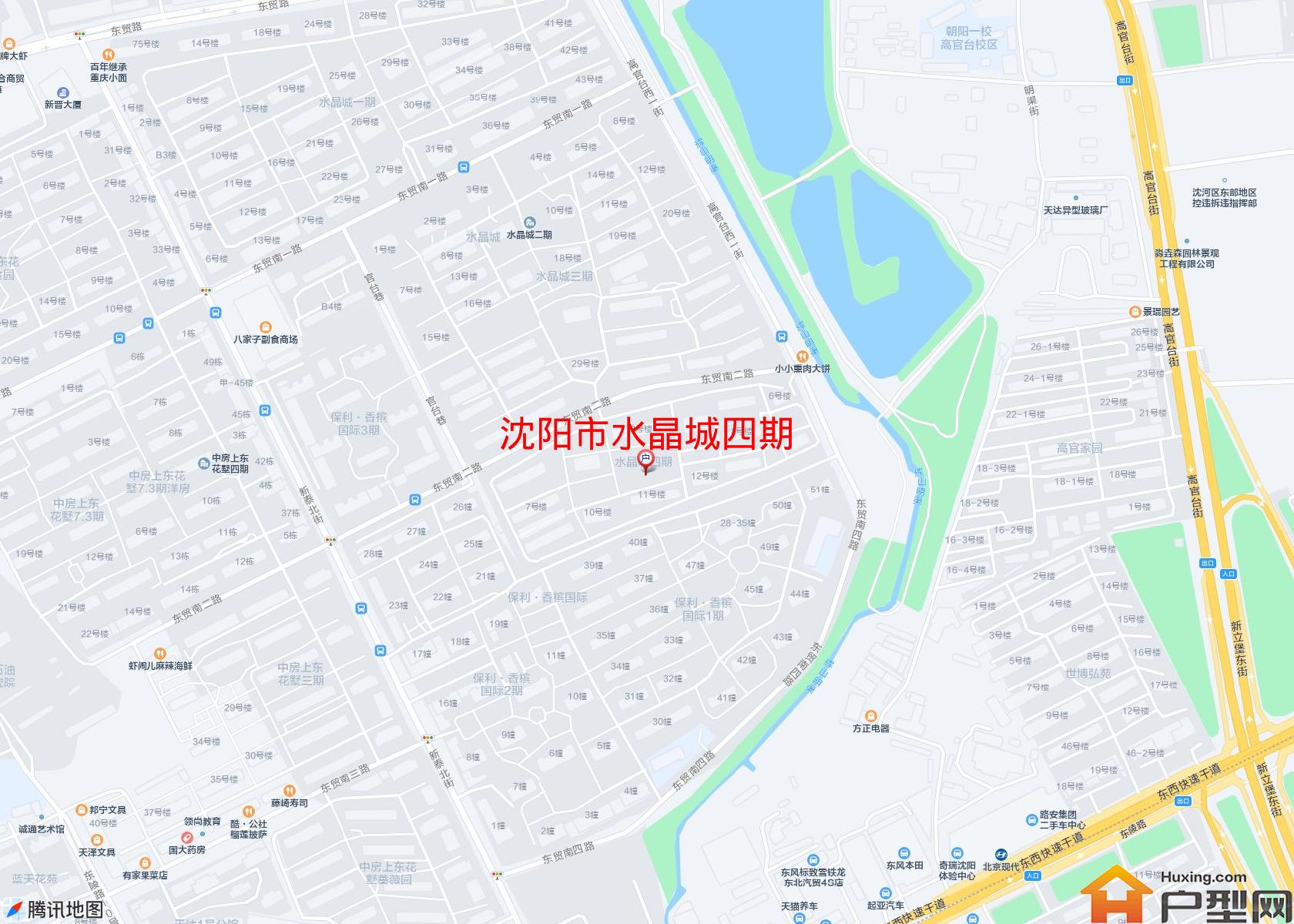 水晶城四期小区 - 户型网