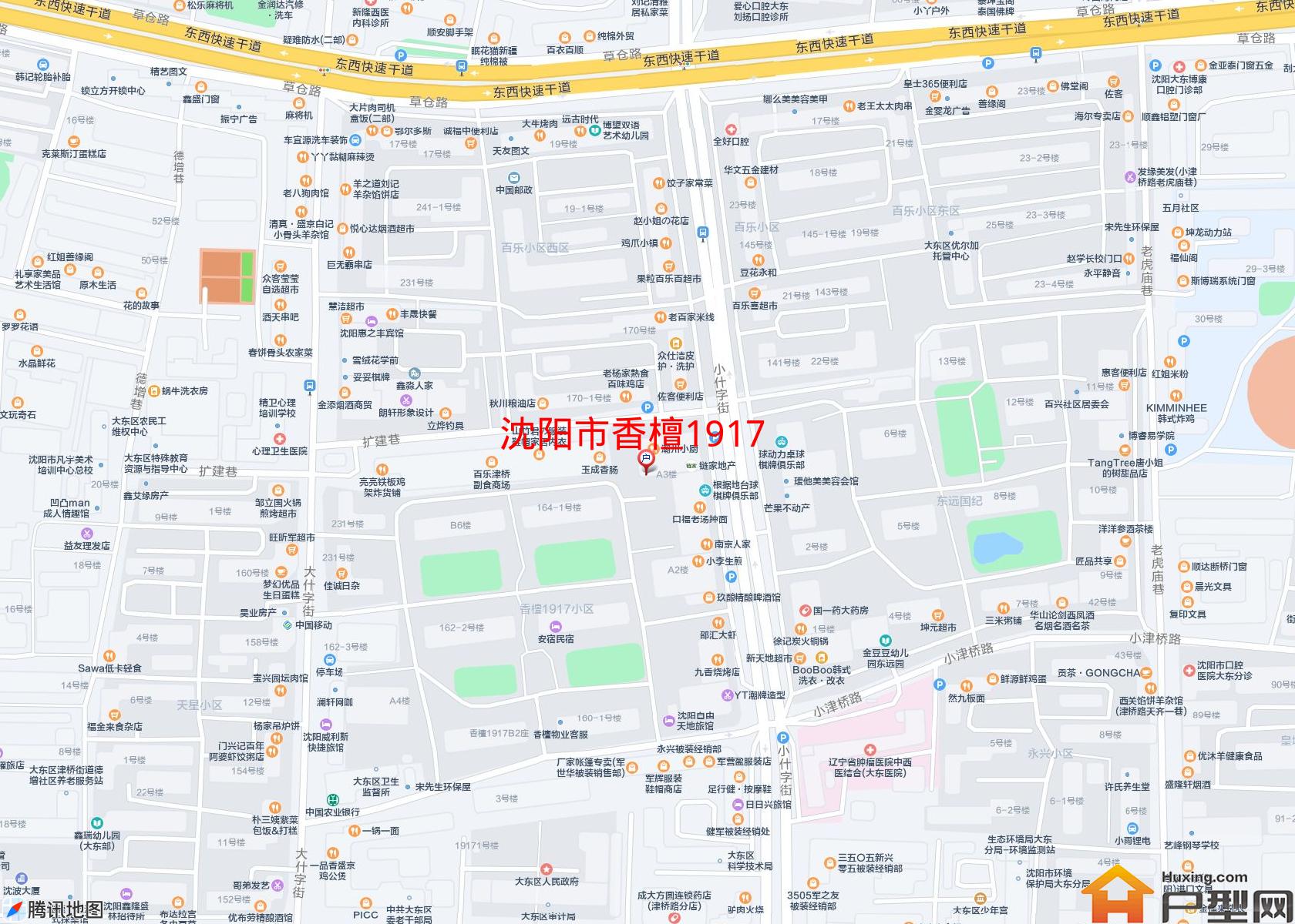 香檀1917小区 - 户型网