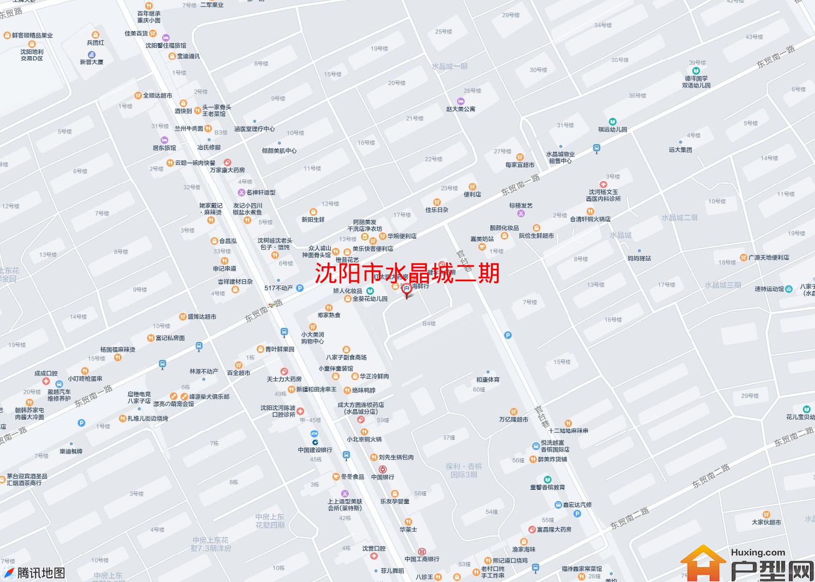水晶城二期小区 - 户型网