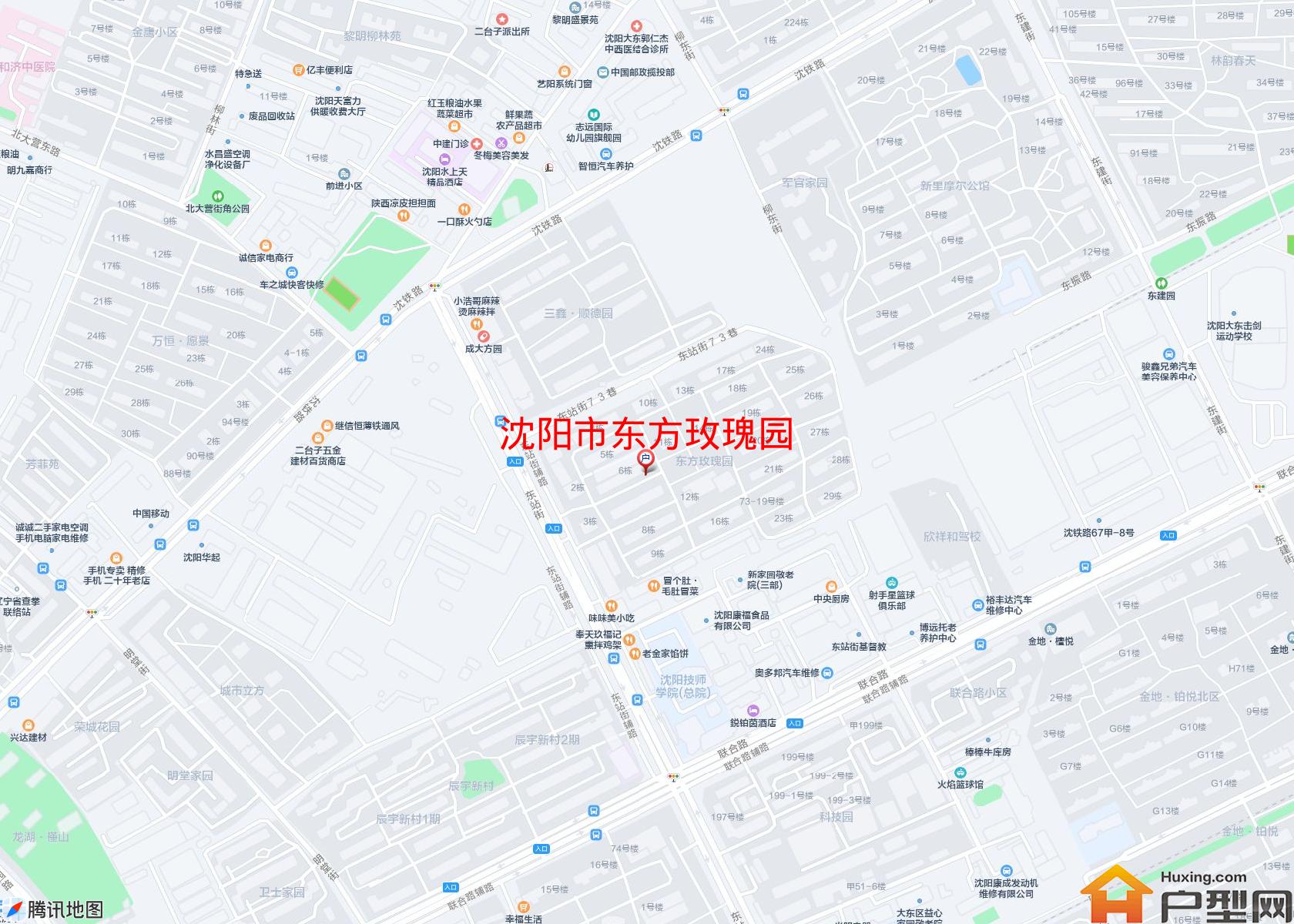 东方玫瑰园小区 - 户型网