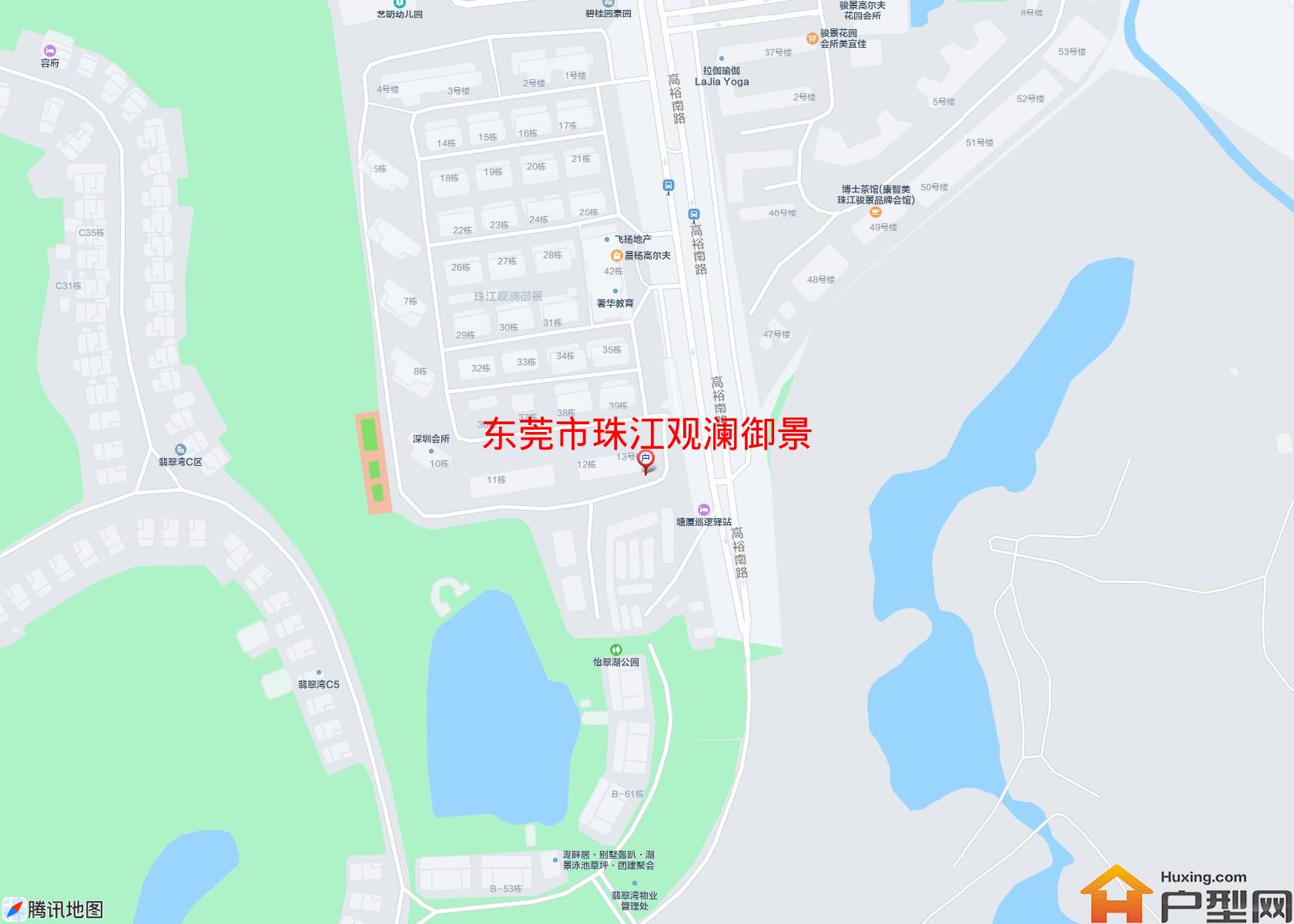 珠江观澜御景小区 - 户型网