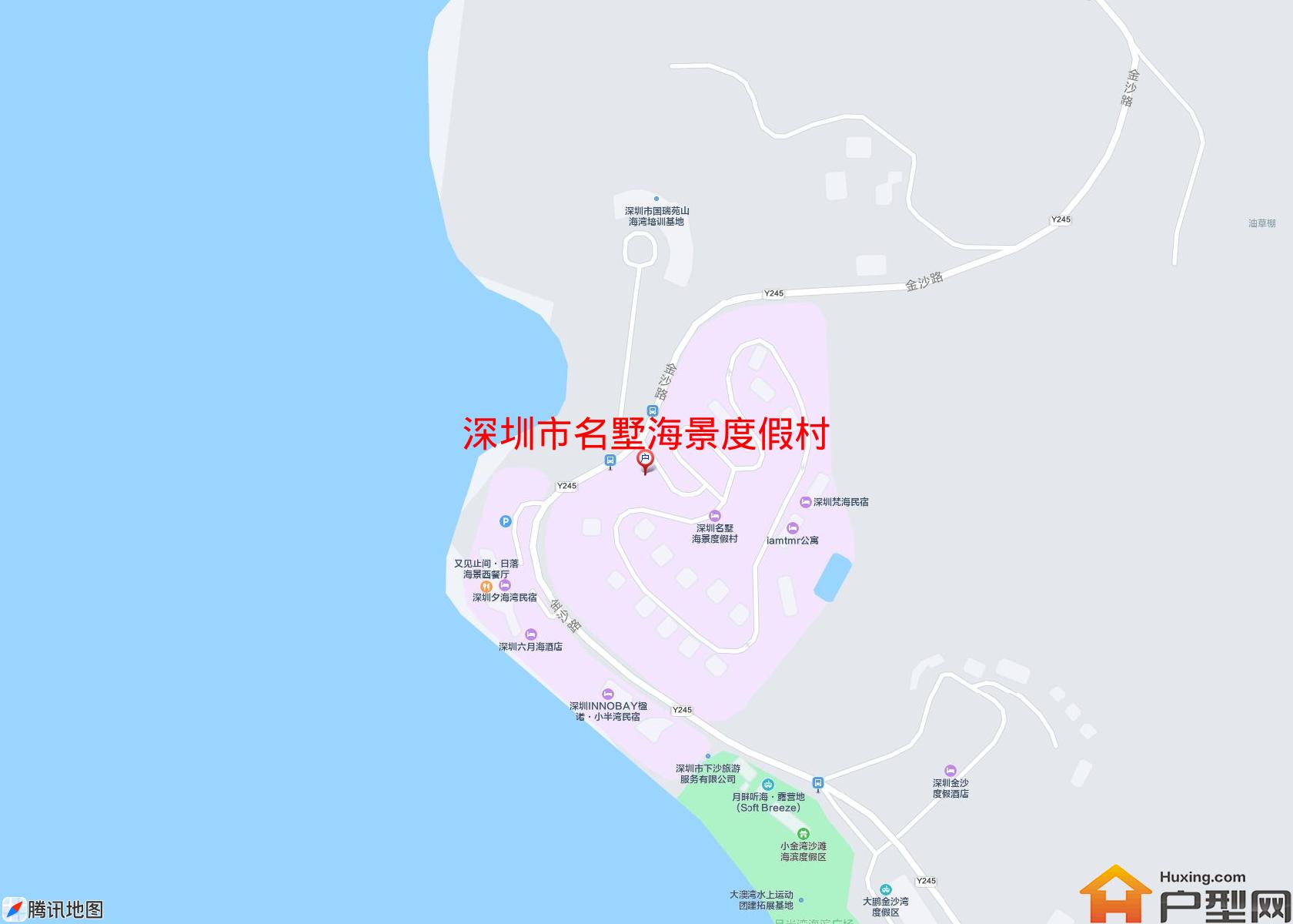 名墅海景度假村小区 - 户型网