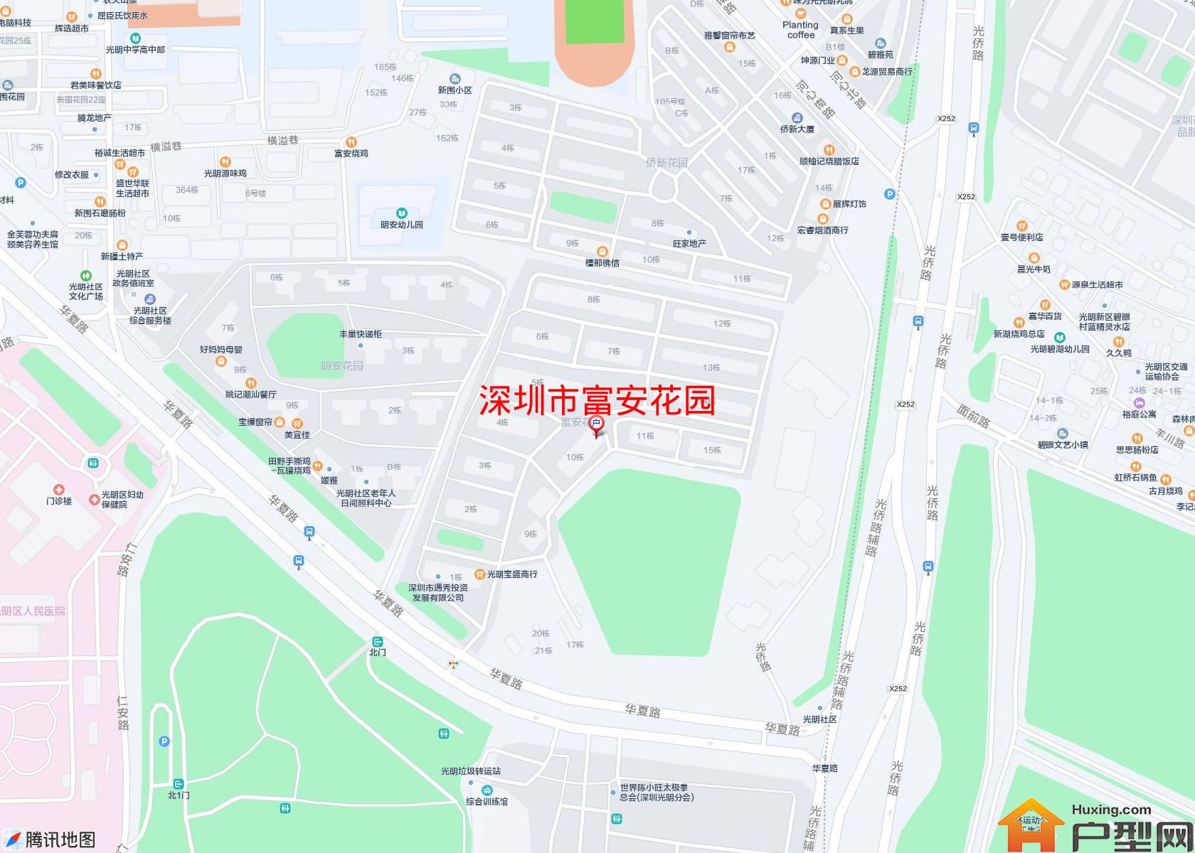 富安花园小区 - 户型网