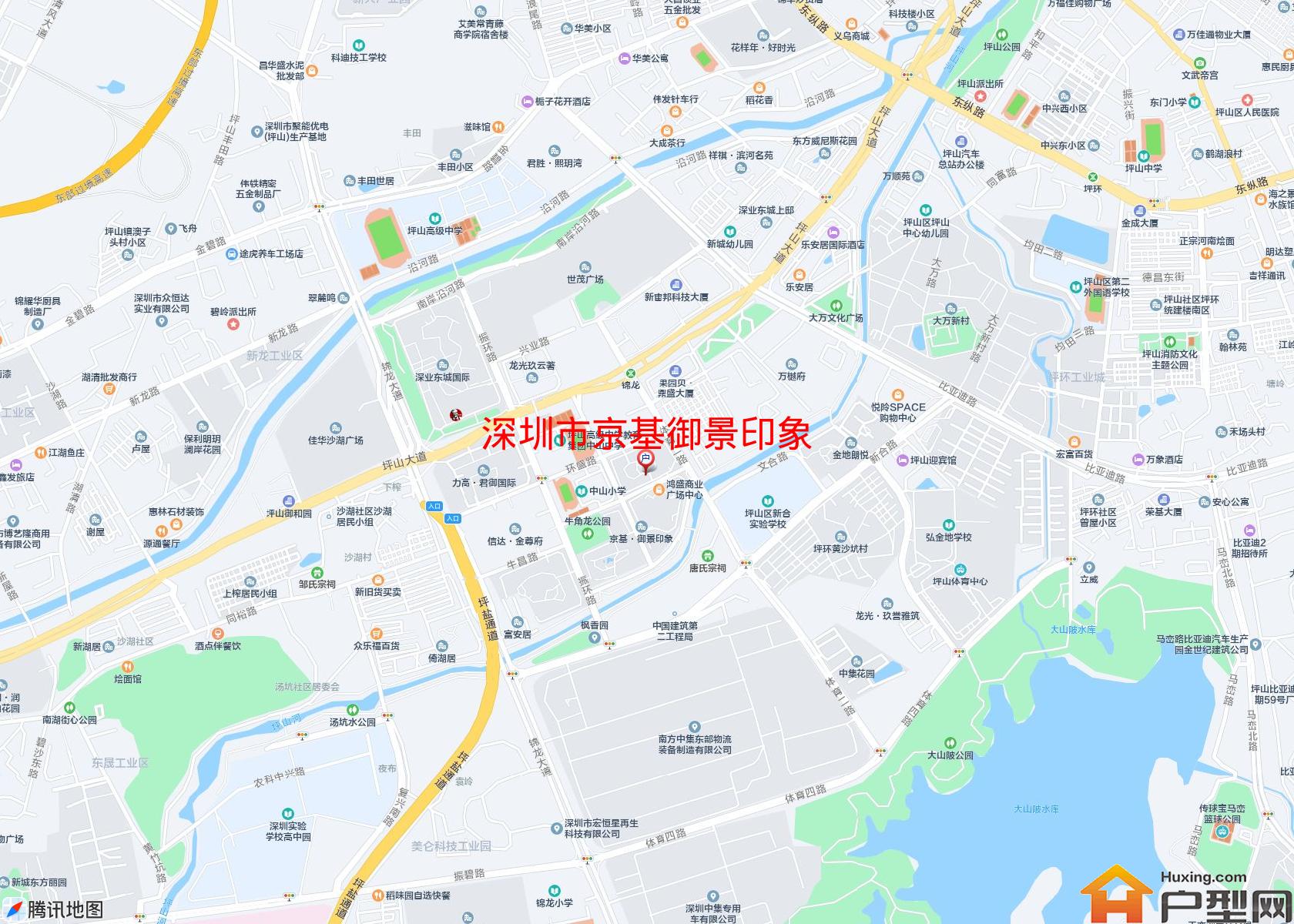 京基御景印象小区 - 户型网