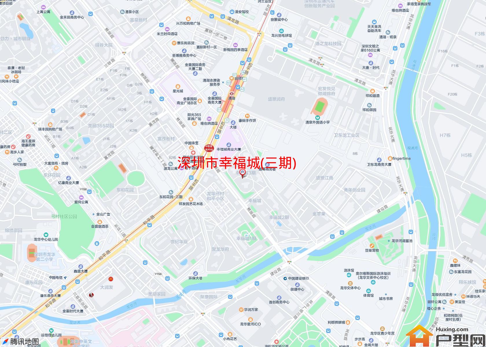 幸福城(三期)小区 - 户型网