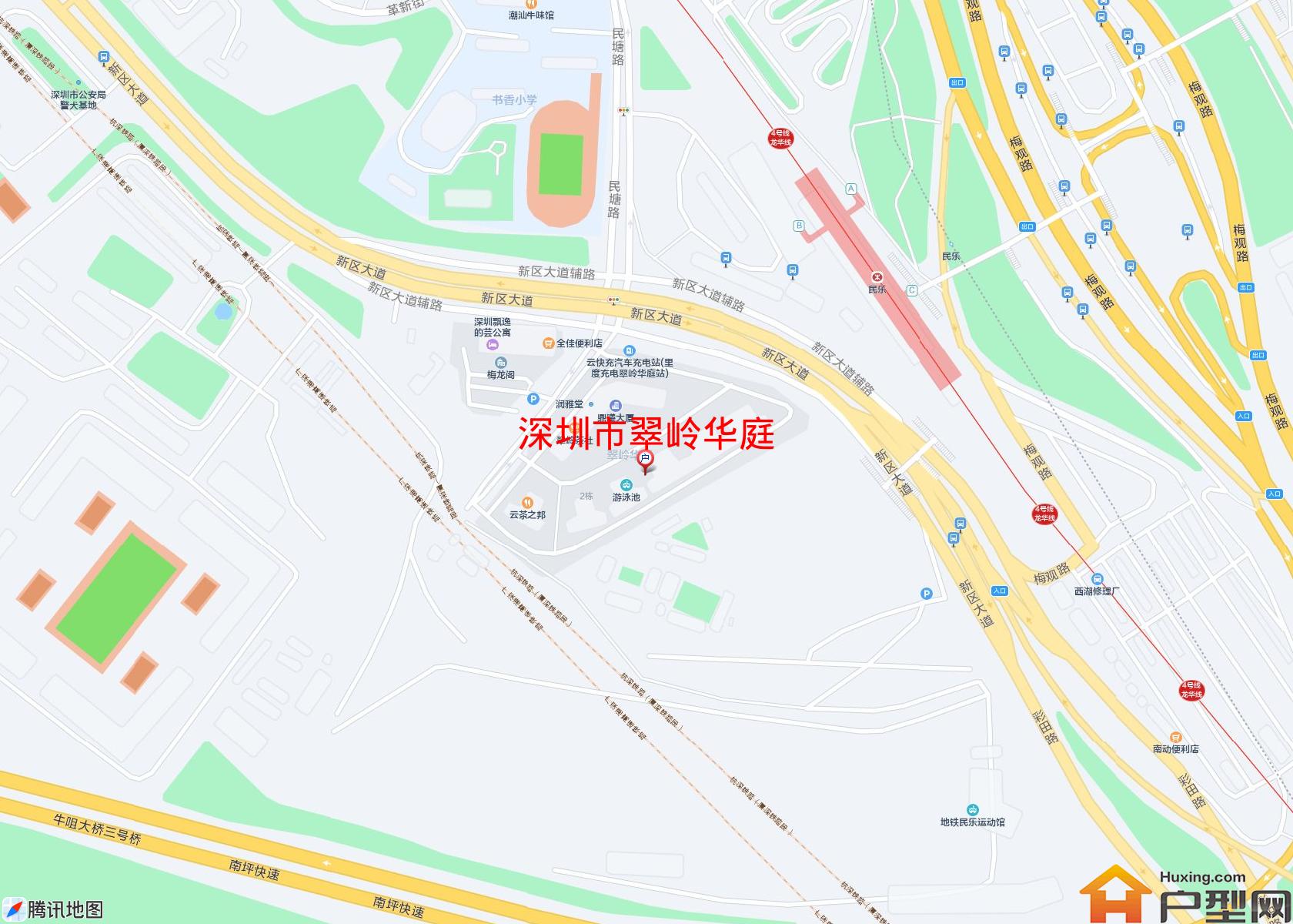 翠岭华庭小区 - 户型网