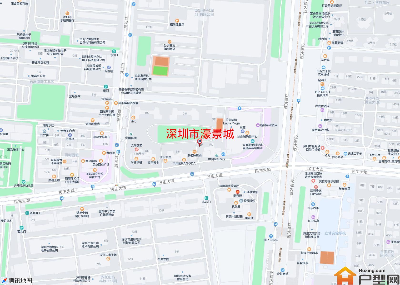 濠景城小区 - 户型网