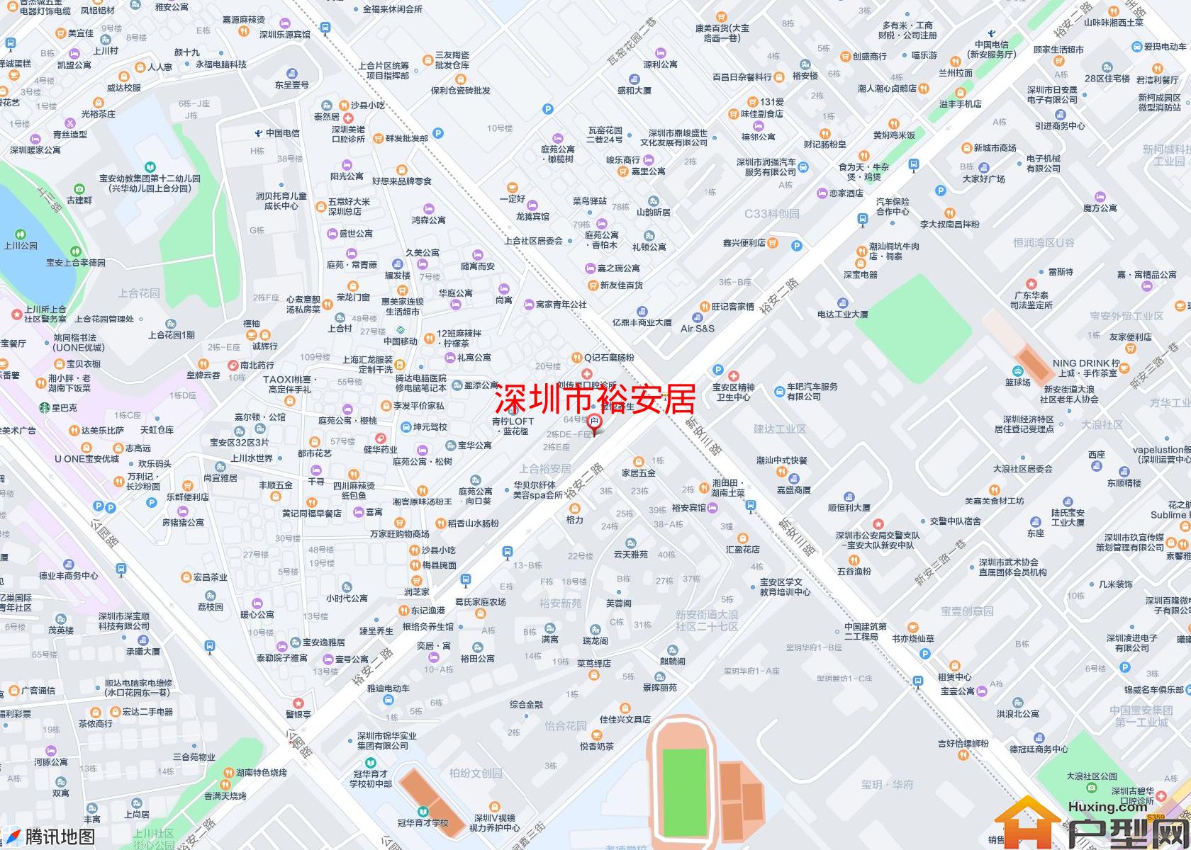 裕安居小区 - 户型网