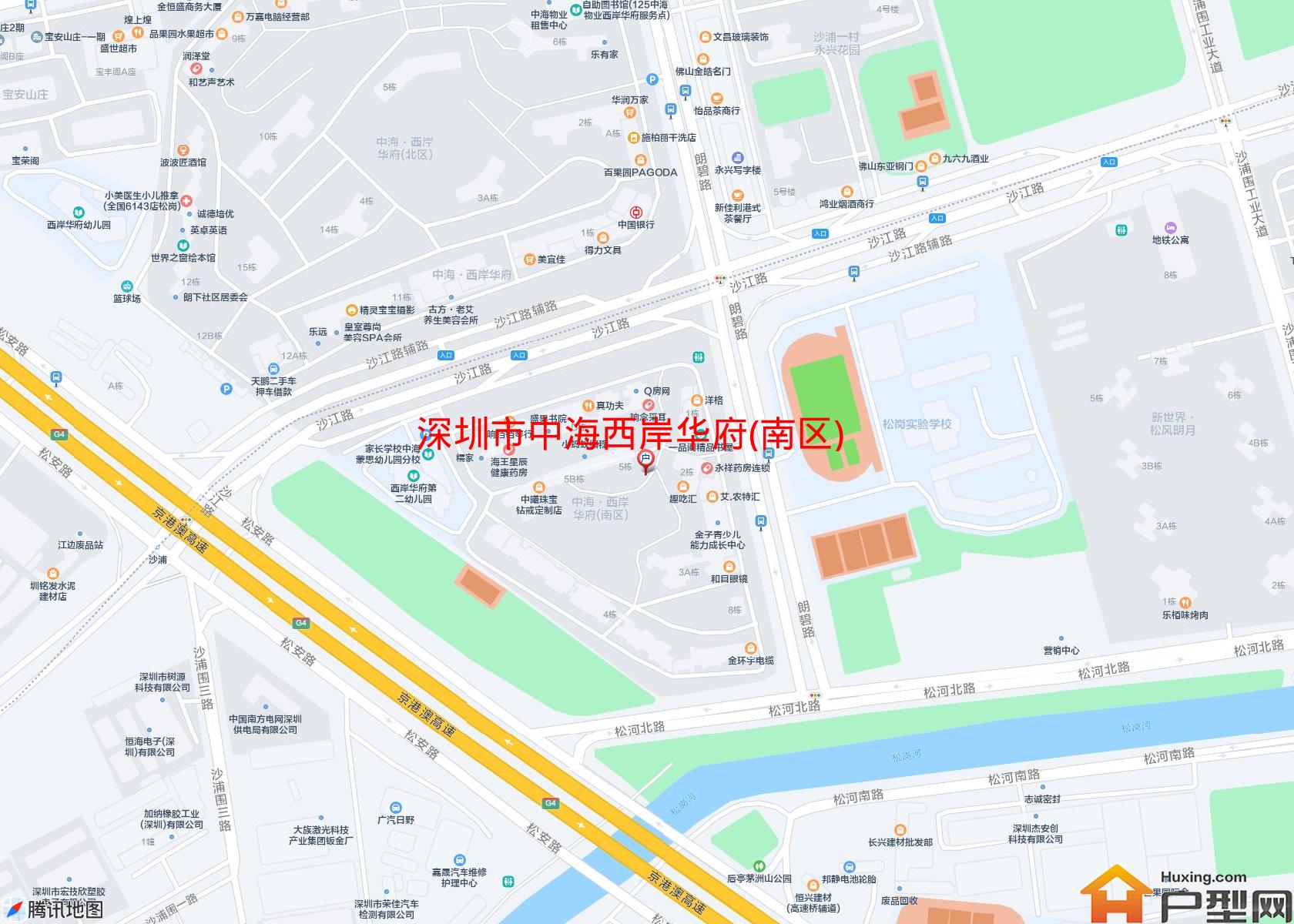 中海西岸华府(南区)小区 - 户型网