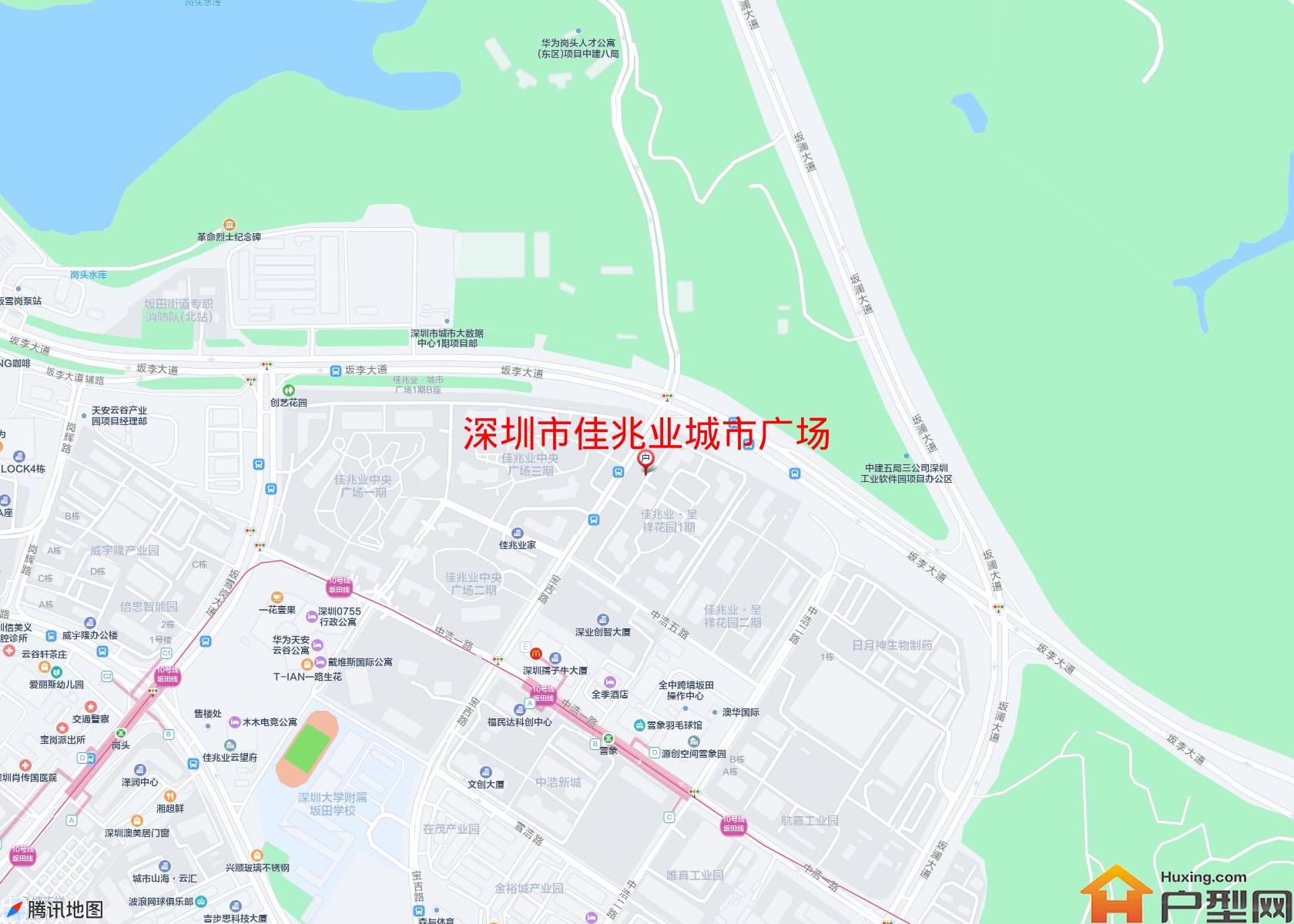 佳兆业城市广场小区 - 户型网