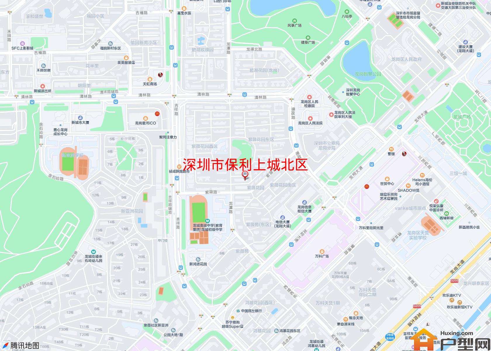 保利上城北区小区 - 户型网