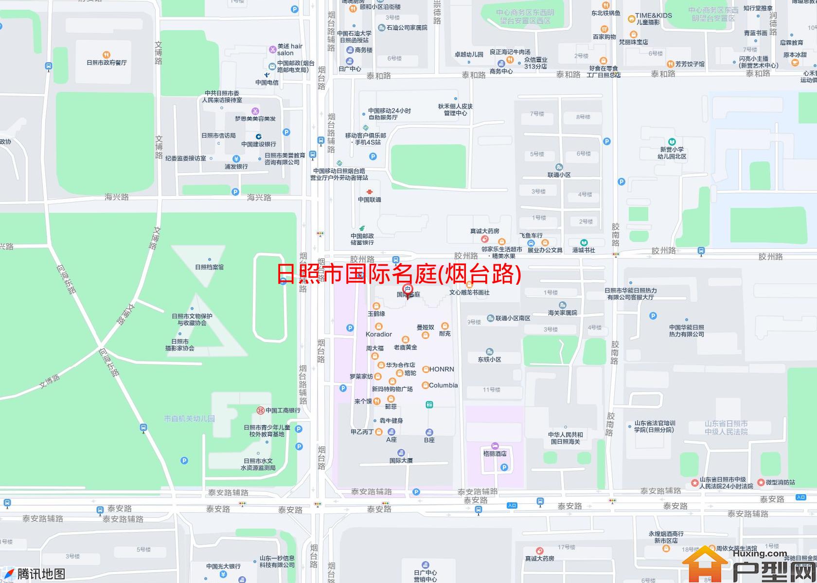 国际名庭(烟台路)小区 - 户型网