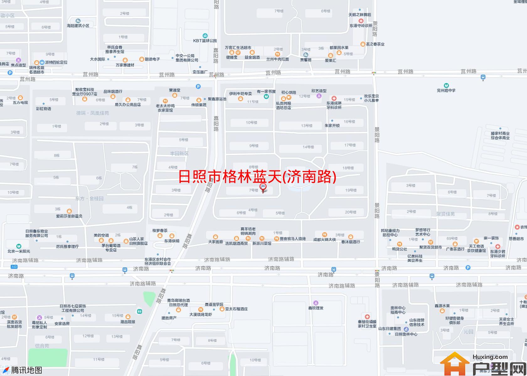 格林蓝天(济南路)小区 - 户型网