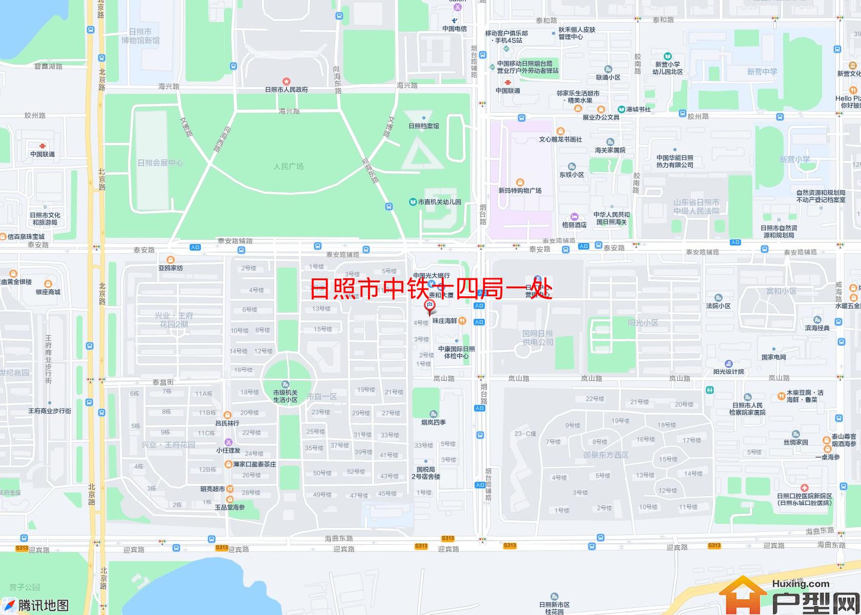 中铁十四局一处小区 - 户型网