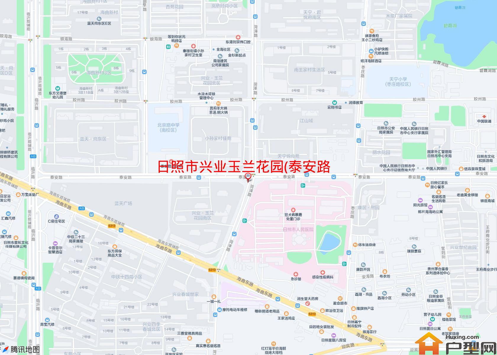 兴业玉兰花园(泰安路)小区 - 户型网