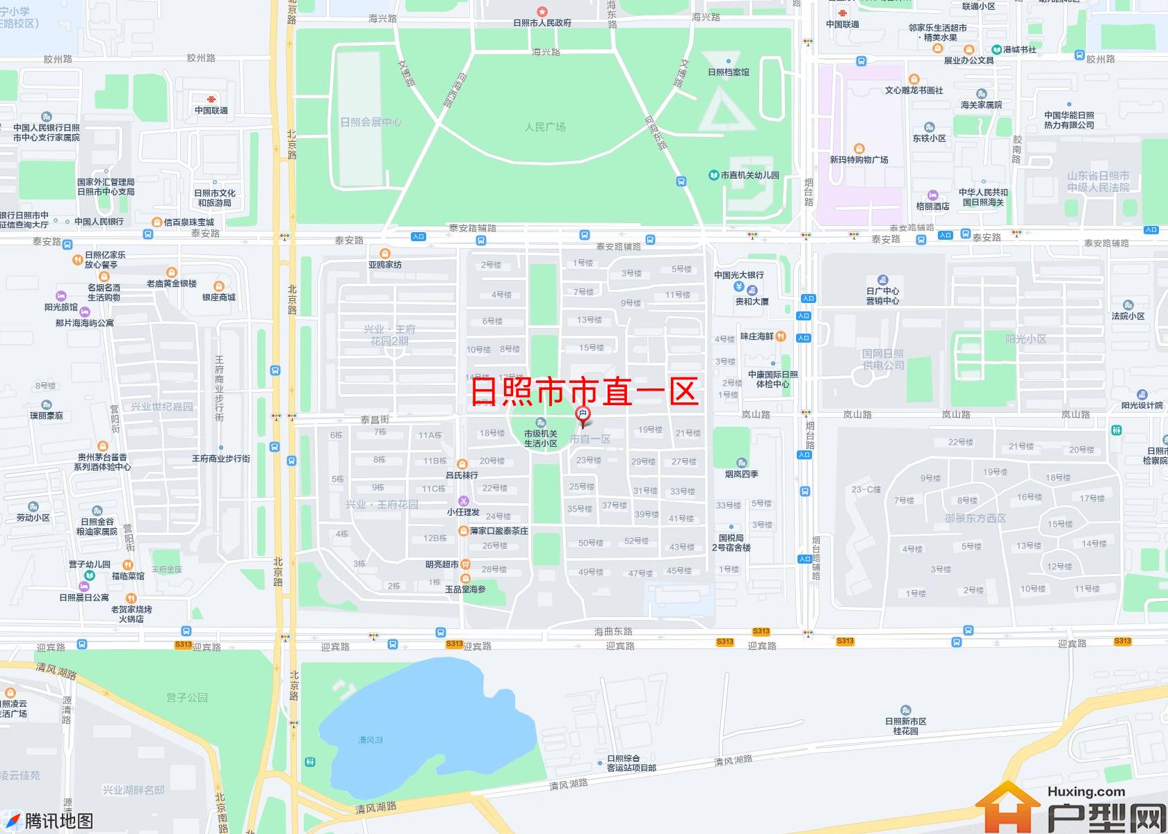 市直一区小区 - 户型网