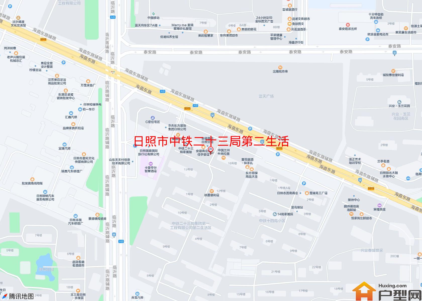 中铁二十三局第二生活区小区 - 户型网