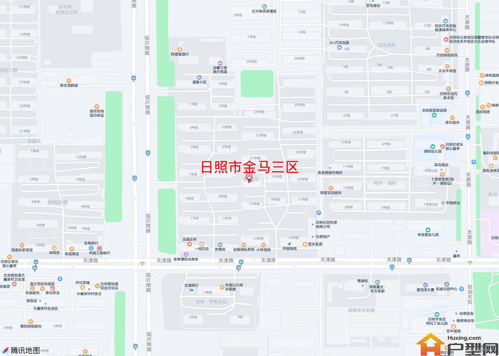 金马三区小区 - 户型网
