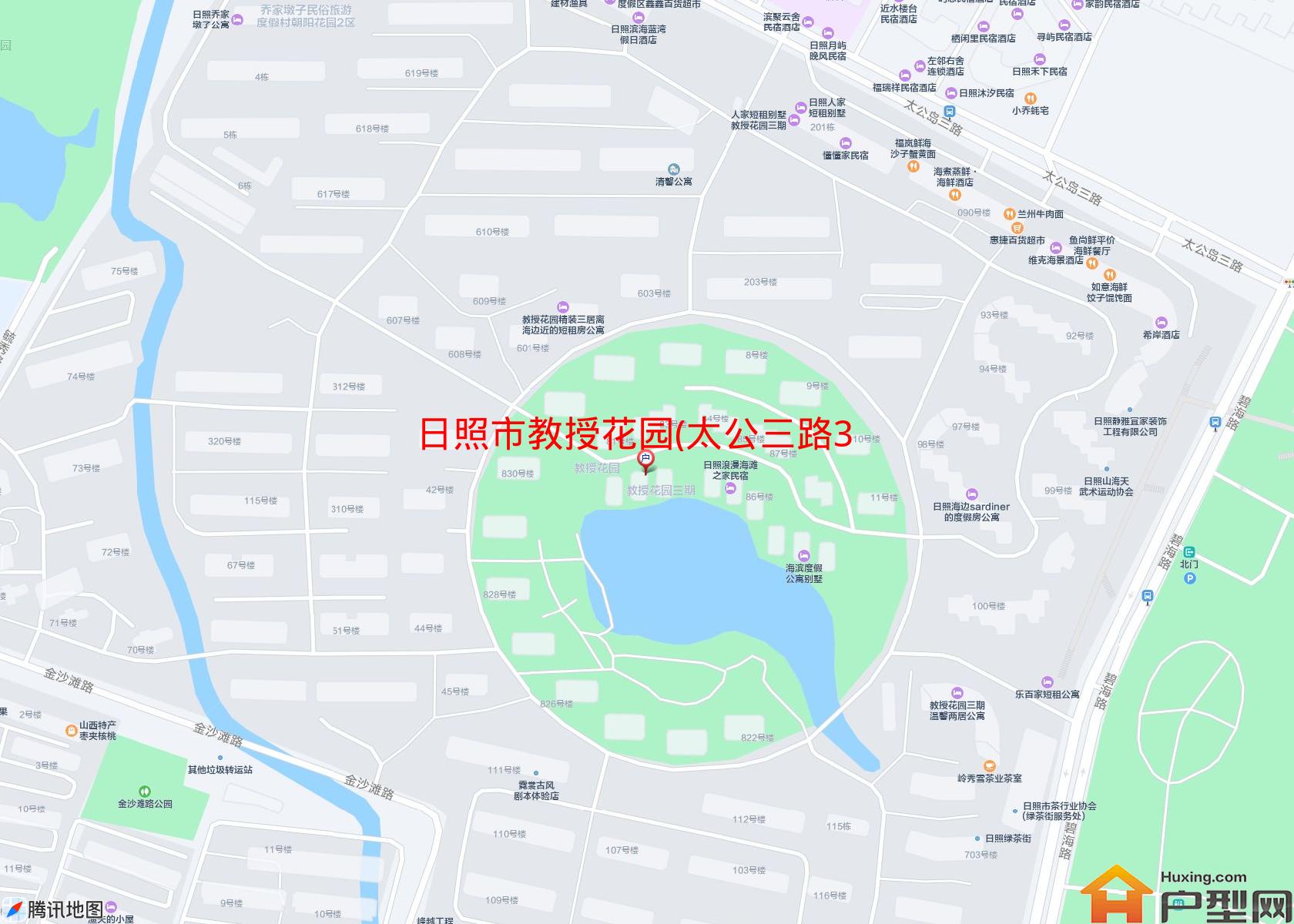 教授花园(太公三路368号)小区 - 户型网