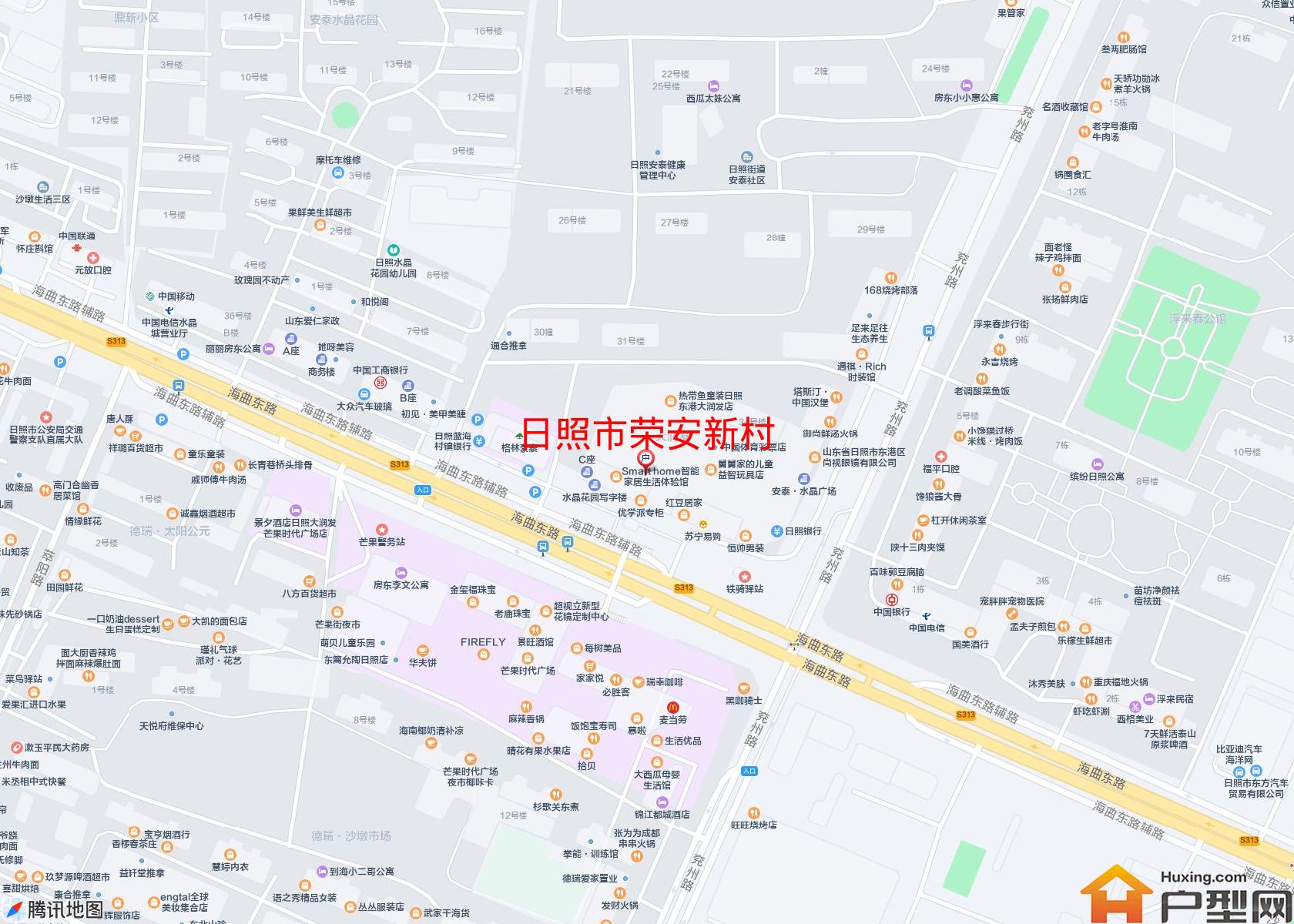 荣安新村小区 - 户型网