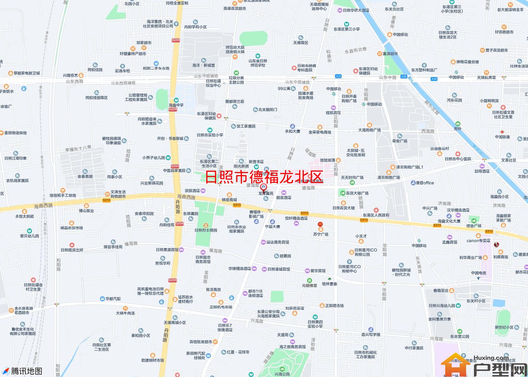 德福龙北区小区 - 户型网