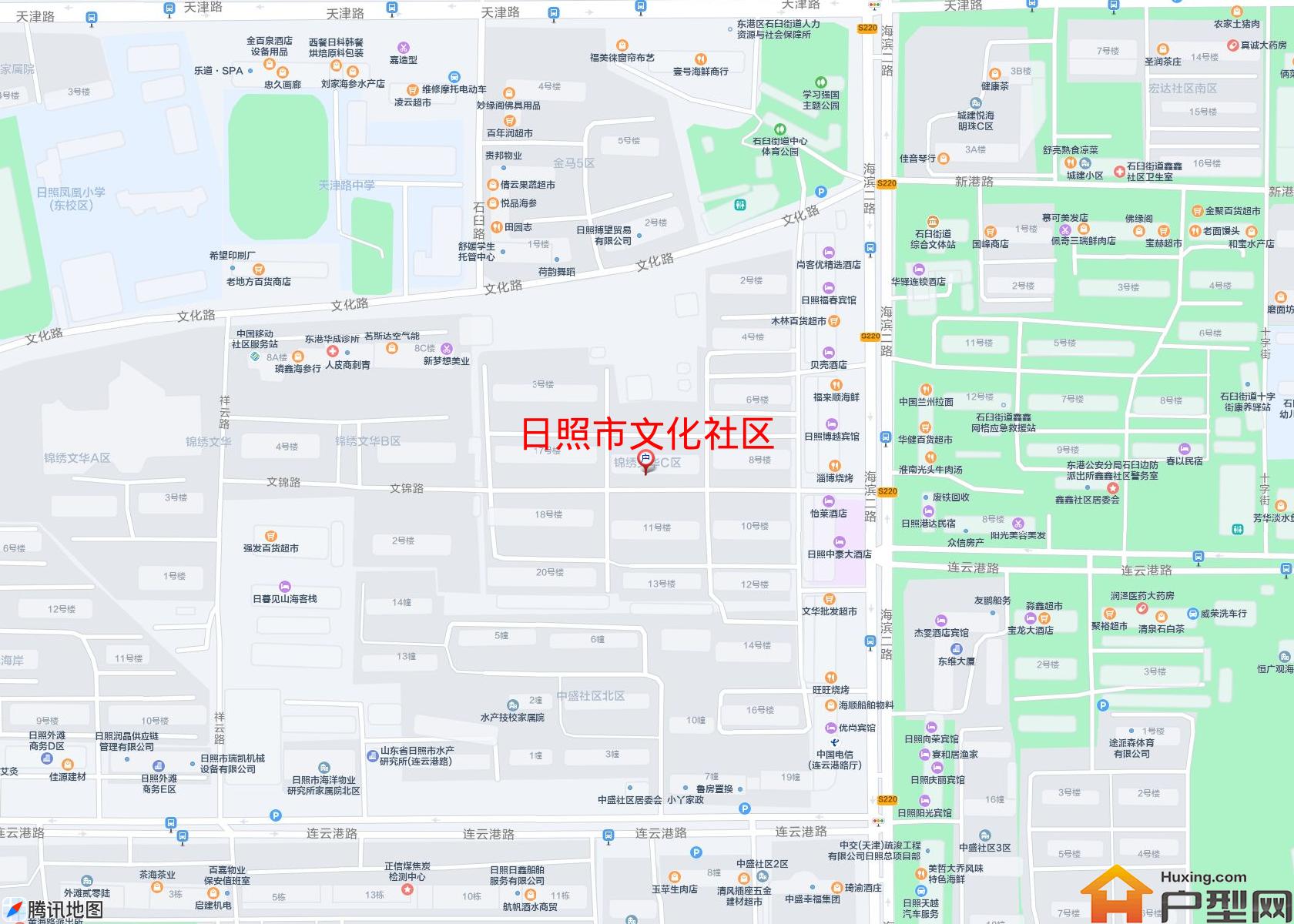 文化社区小区 - 户型网