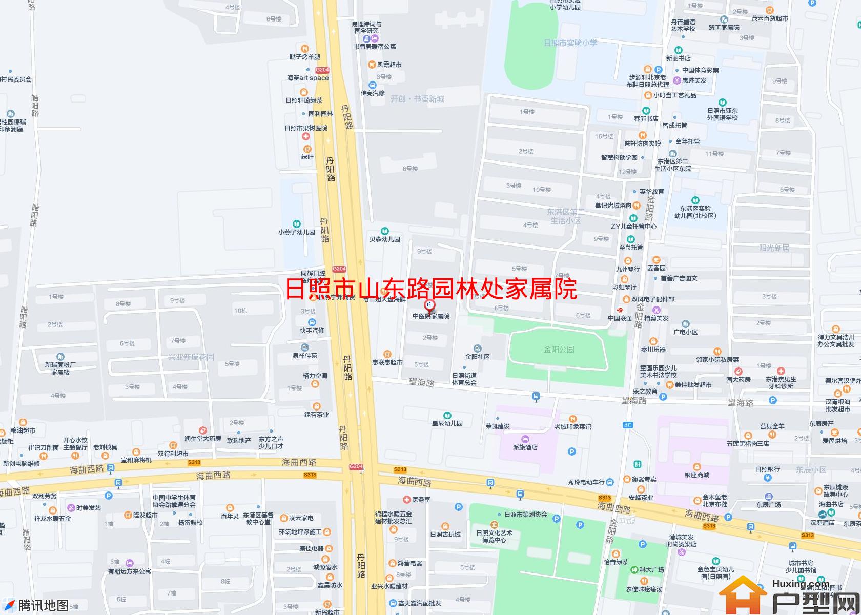 山东路园林处家属院小区 - 户型网