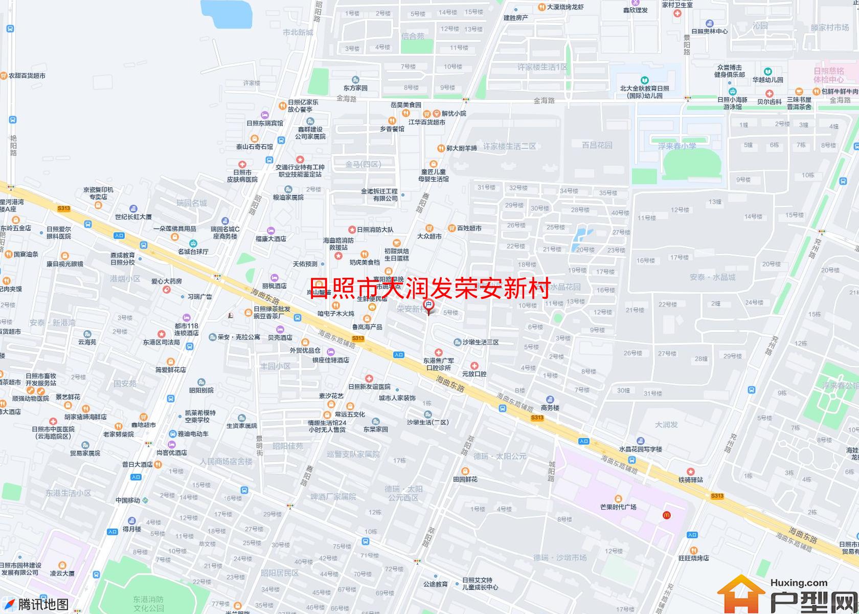 大润发荣安新村小区 - 户型网