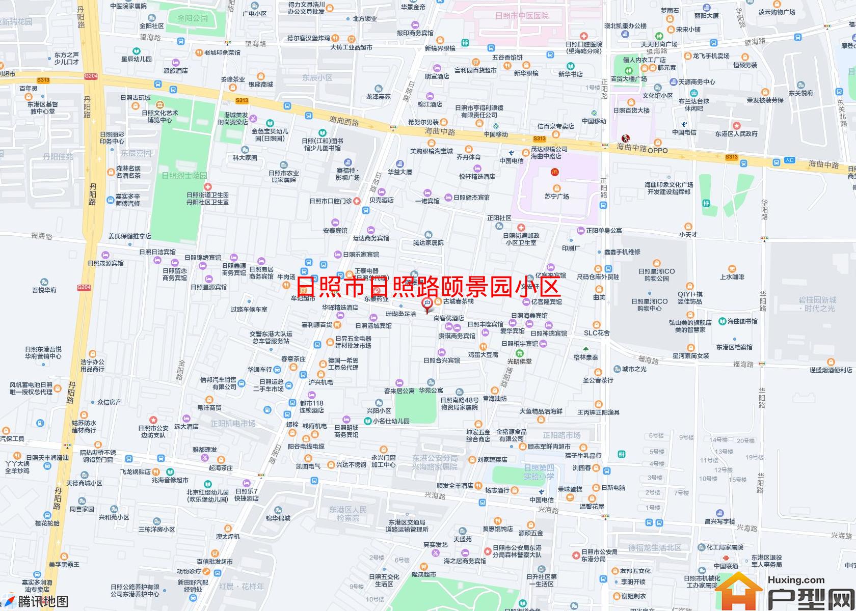 日照路颐景园小区小区 - 户型网