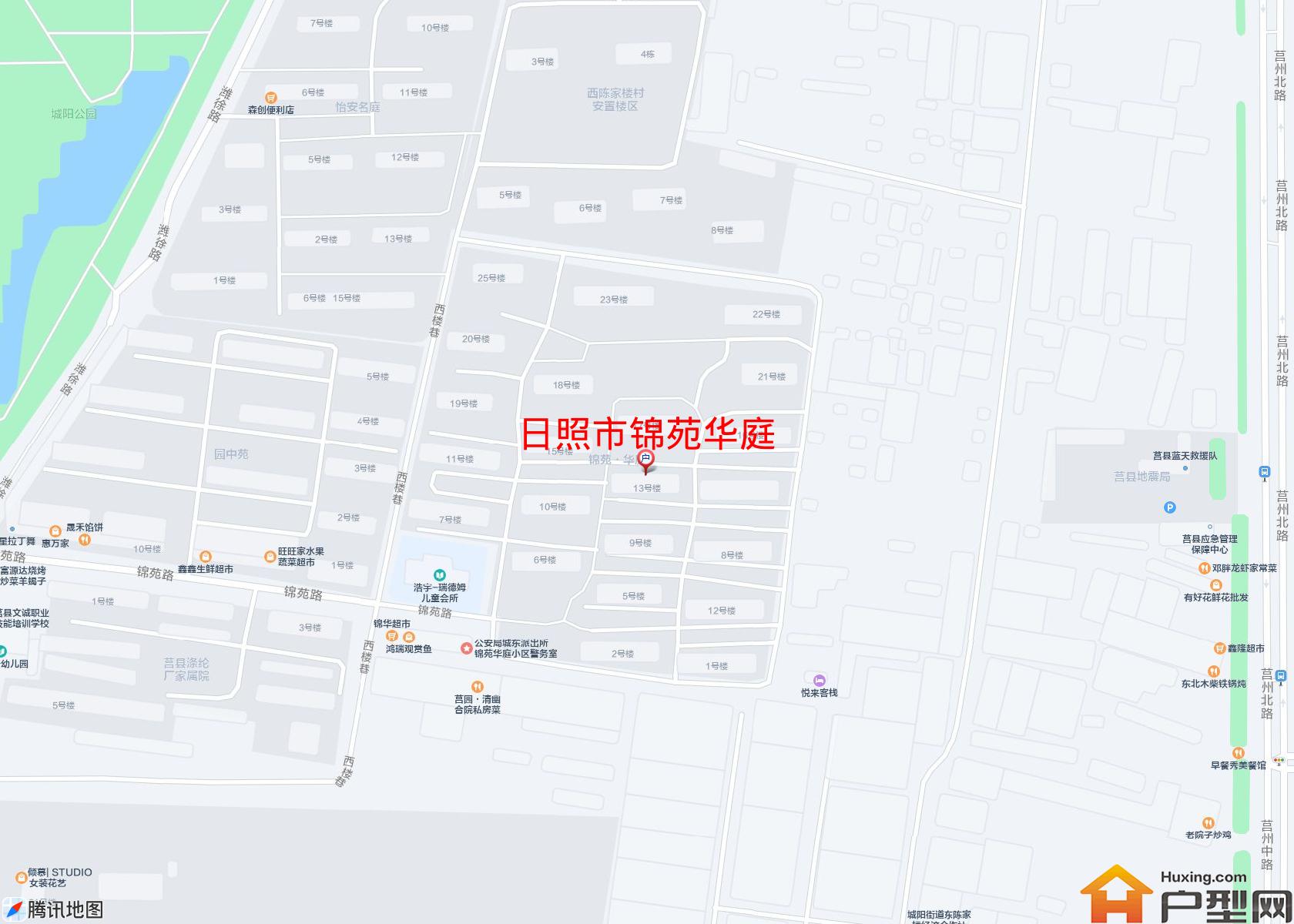 锦苑华庭小区 - 户型网